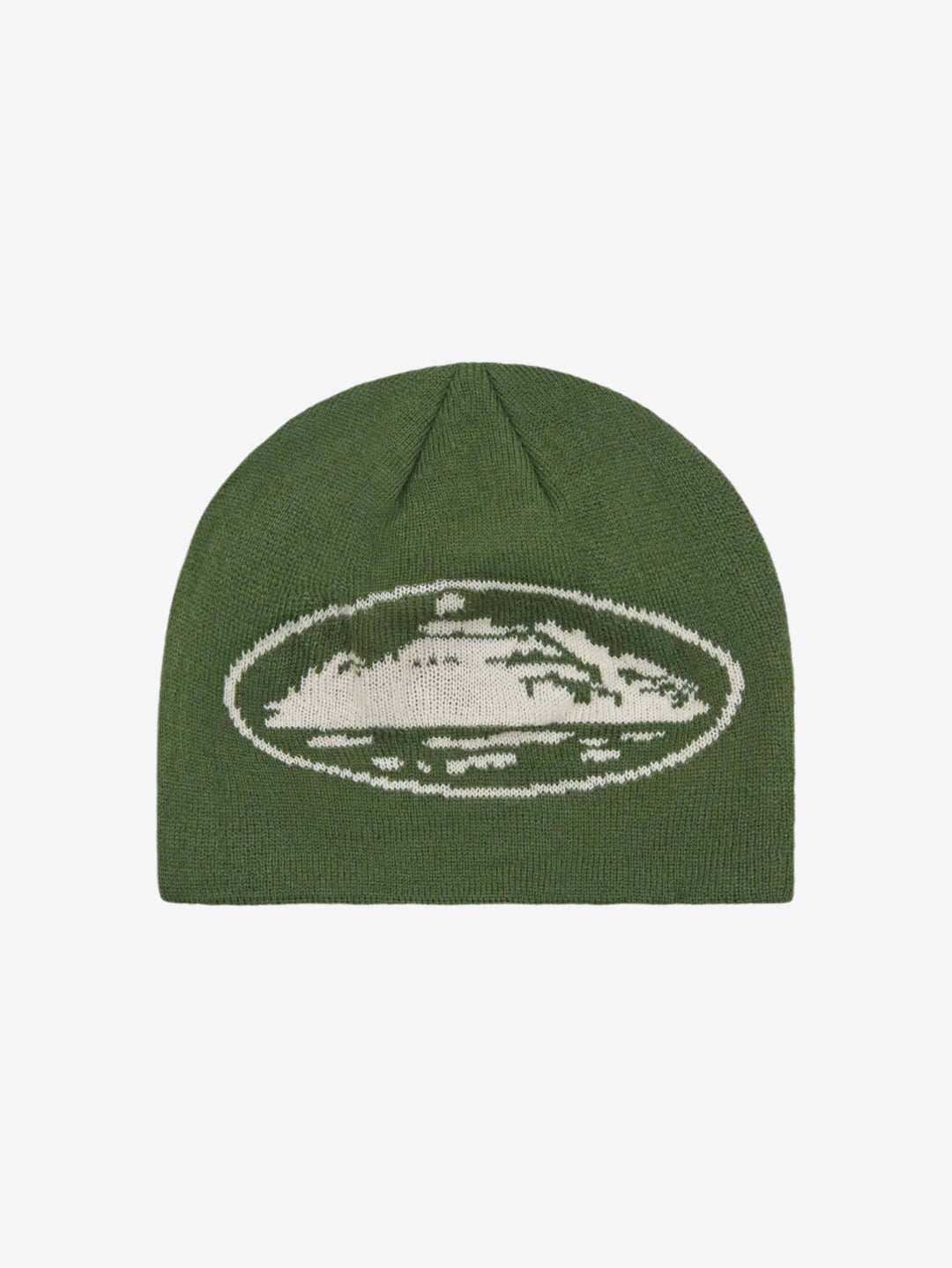 Corteiz Alcatraz Skully Forest Green & Cream in Auckland, New Zealand - Shop name
