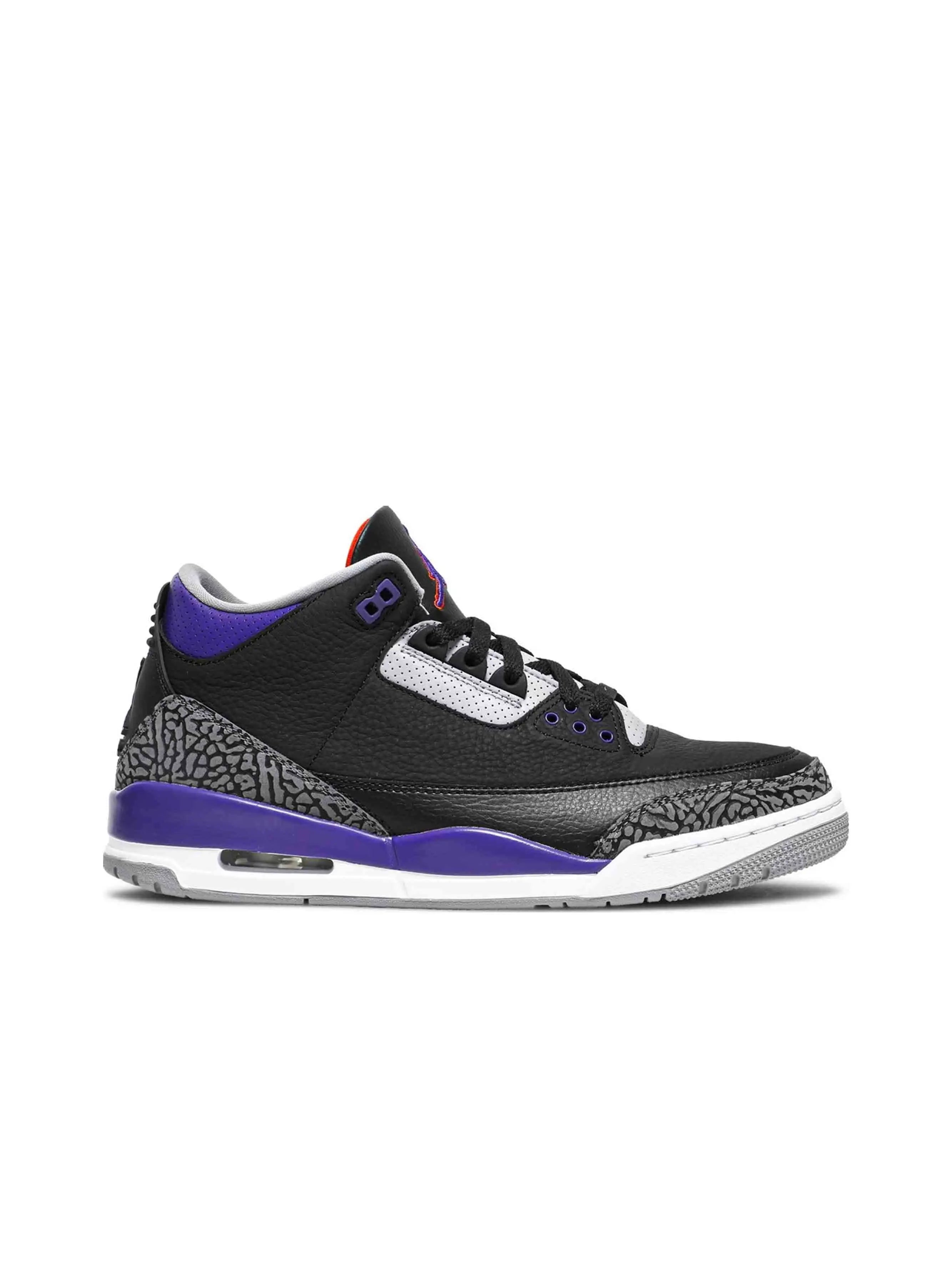 Nike Air Jordan 3 Retro Black Court Purple Streetwear Auckland Prior