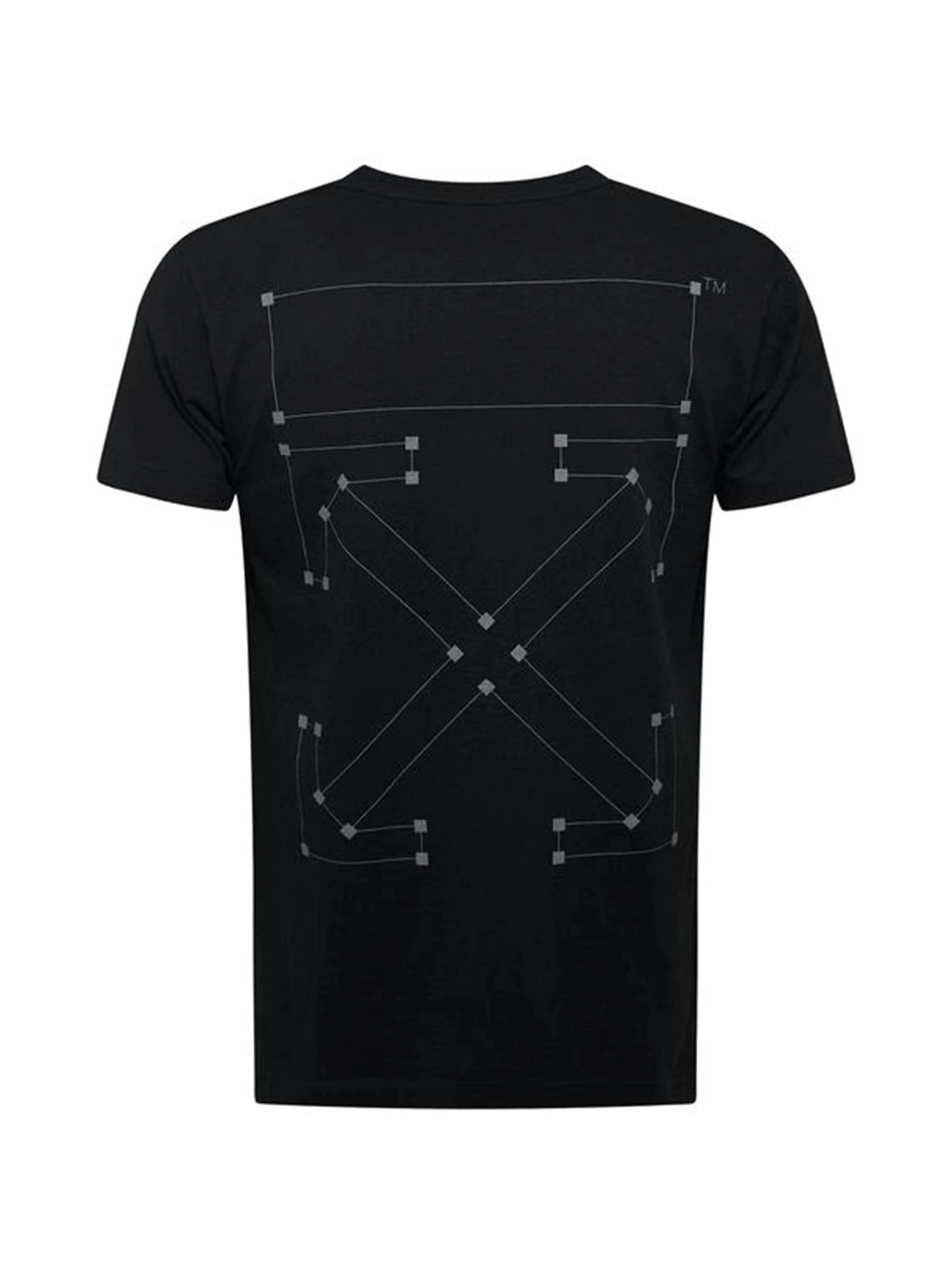 Off White Backbone Oversize T Shirt Black Streetwear Auckland New Prior