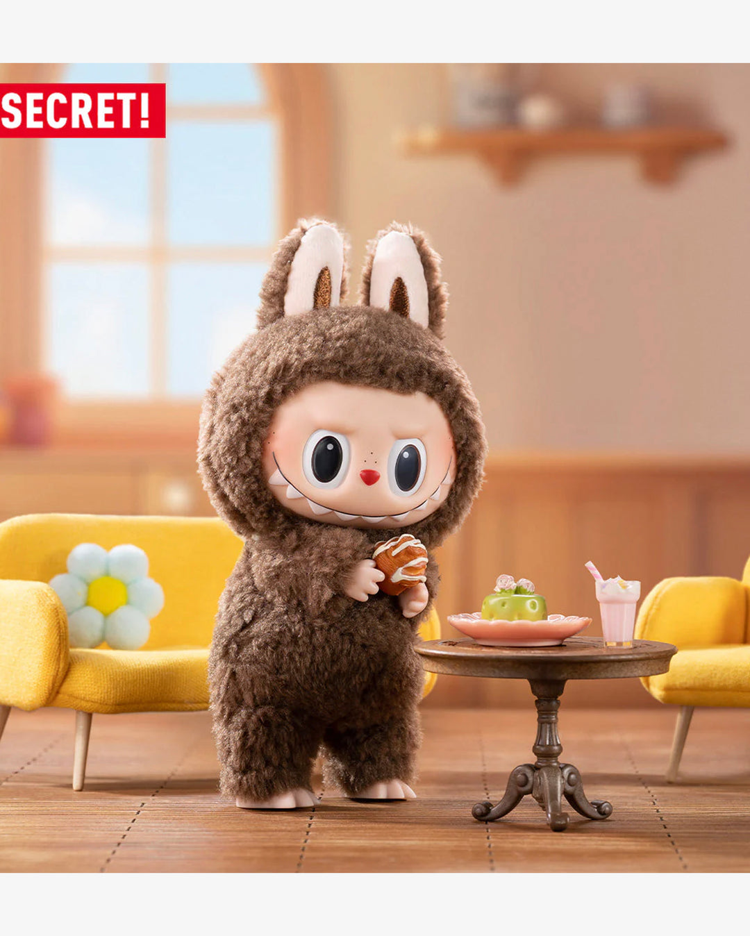 Pop Mart Labubu The Monsters Tasty Macarons Vinyl Plush Pendant Single Blind Box