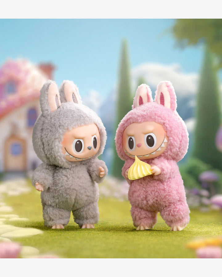 Pop Mart Labubu The Monsters Tasty Macarons Vinyl Plush Pendant Single Blind Box