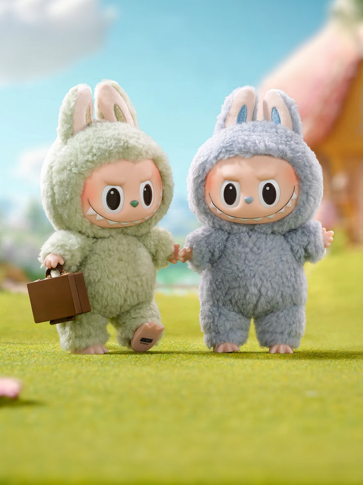 Pop Mart Labubu The Monsters Tasty Macarons Vinyl Plush Pendant Single Blind Box