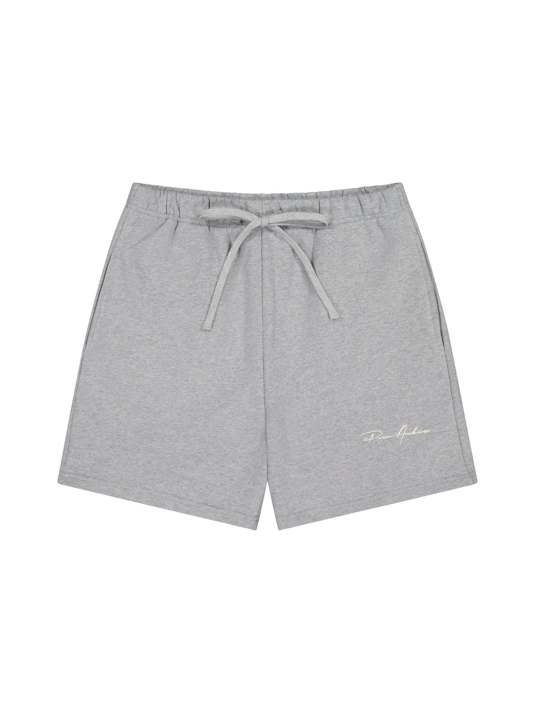Prior Embroidery Logo Fitted Sweatshorts Heather Grey in Auckland, New Zealand - Shop name