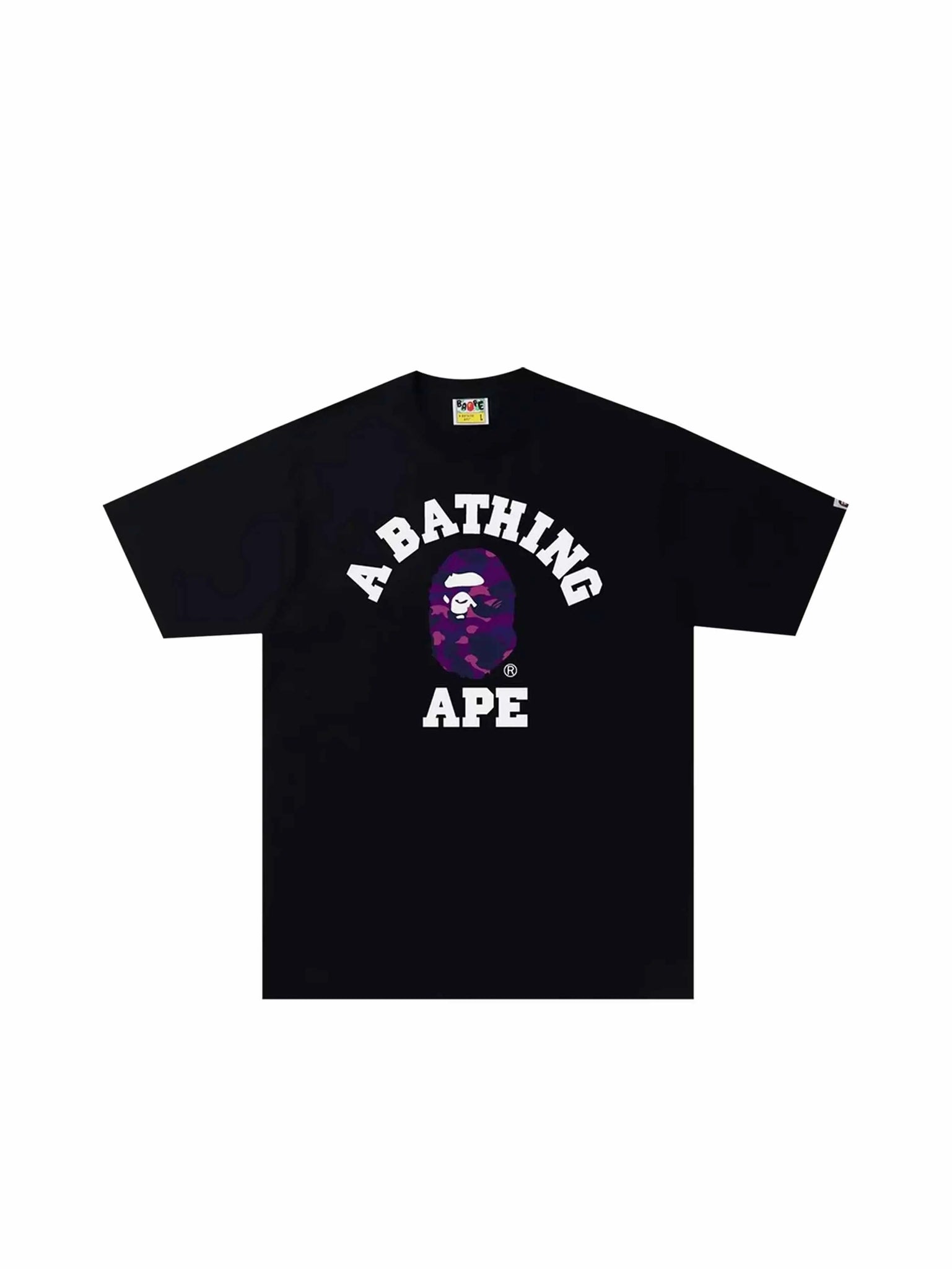 A Bathing Ape Color Camo College Tee Black/Purple in Auckland, New Zealand - Shop name