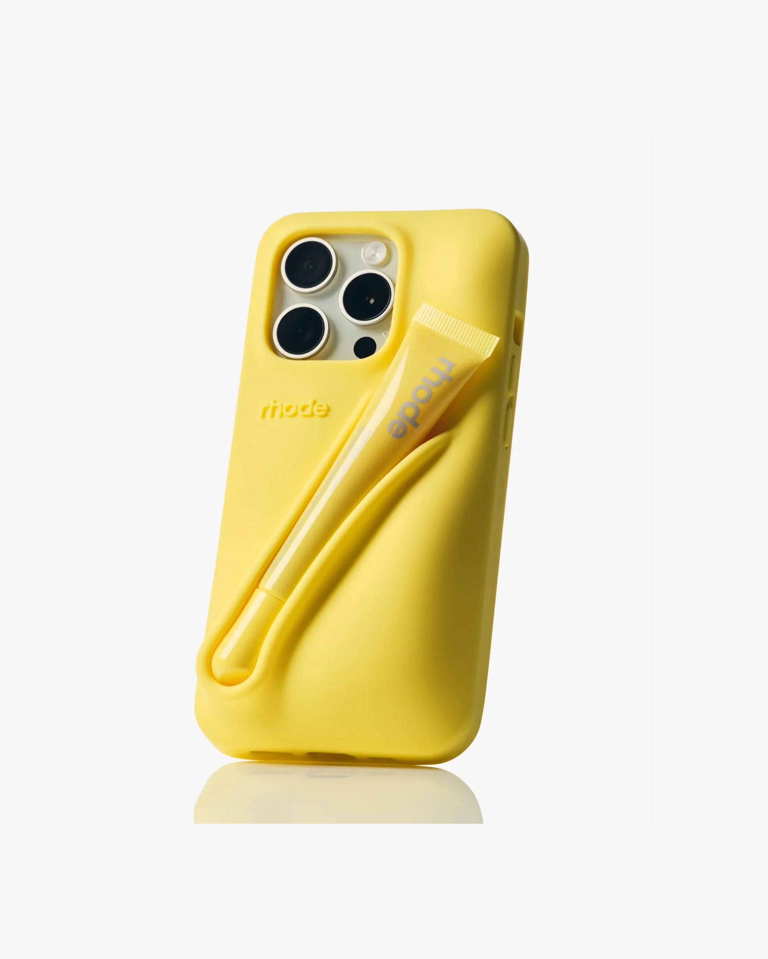 Rhode Summer lip Case Silicone iPhone Case Lemontini (Case Only