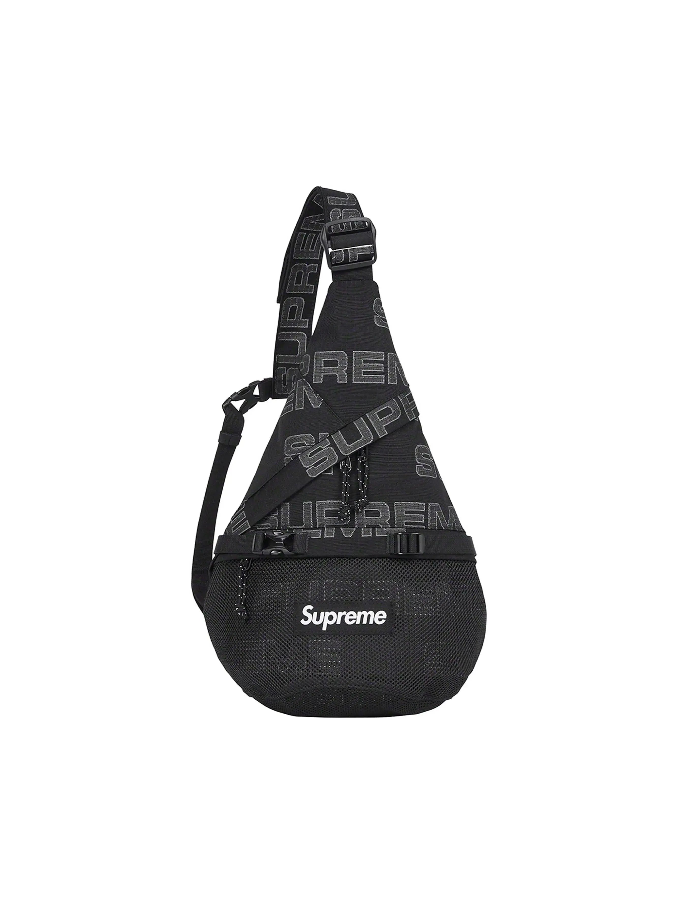 Supreme Sling Bag Bag FW21 Black Streetwear Auckland New Prior