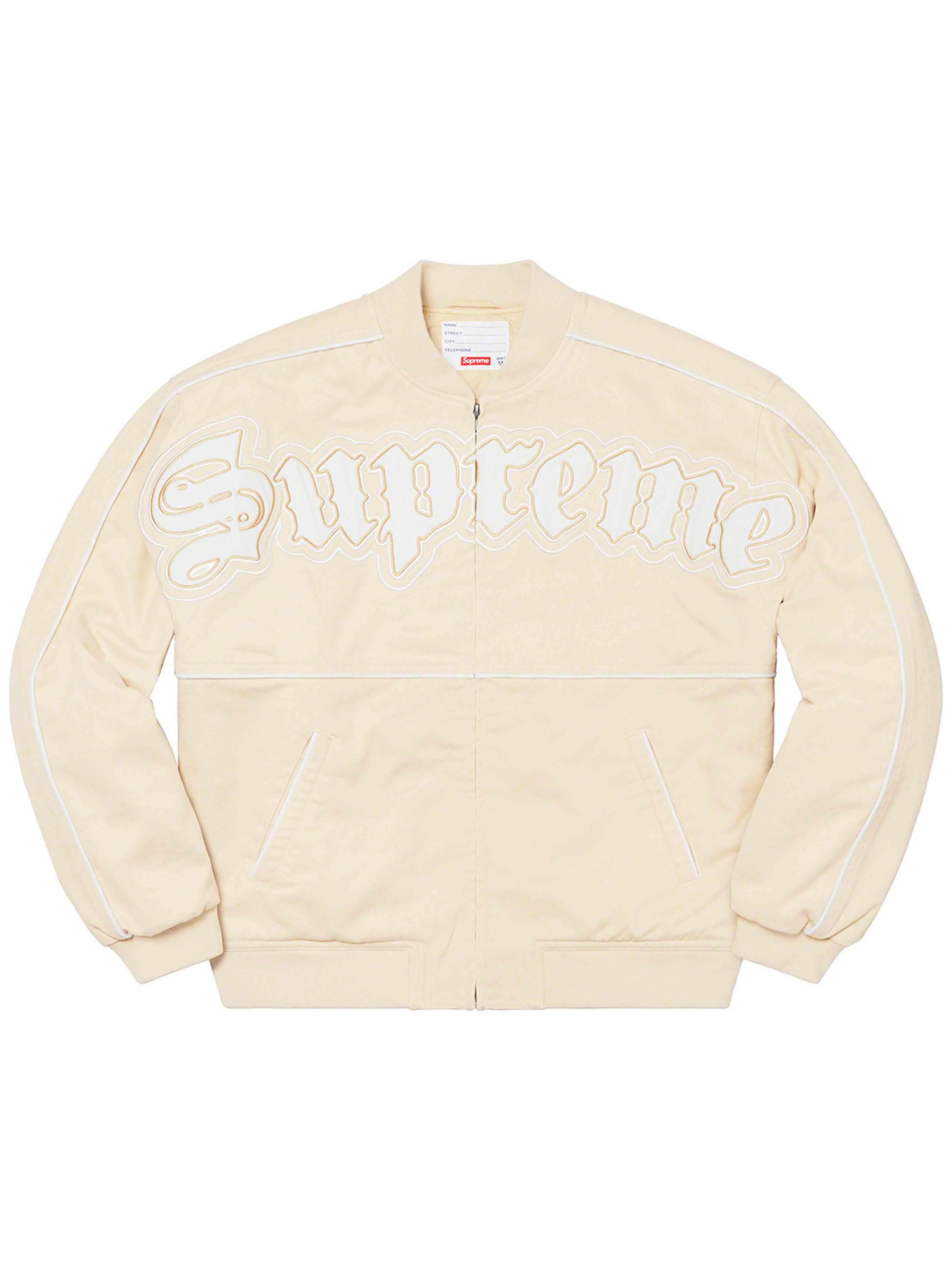 Tan supreme jacket Clearance