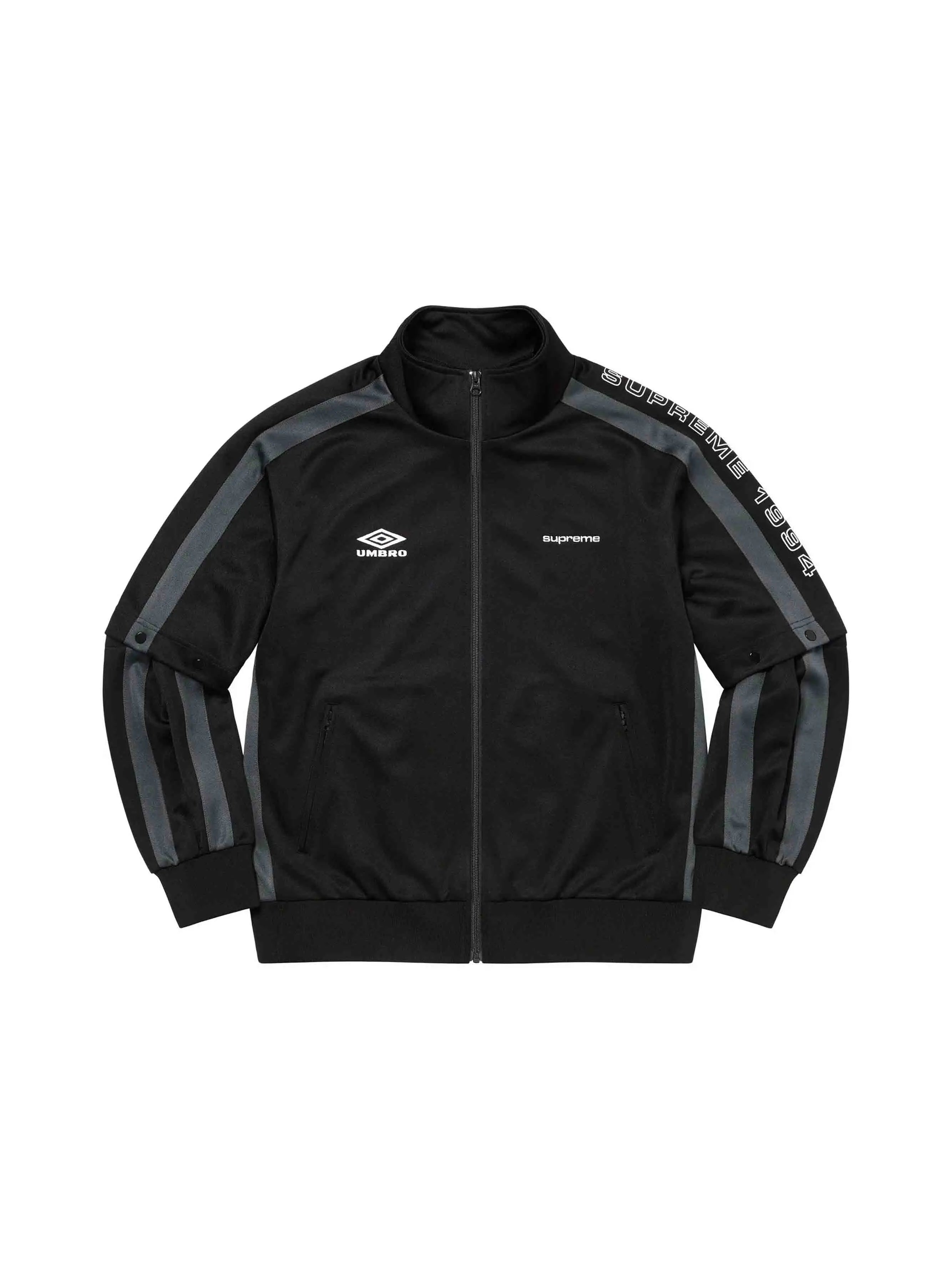 Supreme Umbro Snap Sleeve Jacket Black - Prior