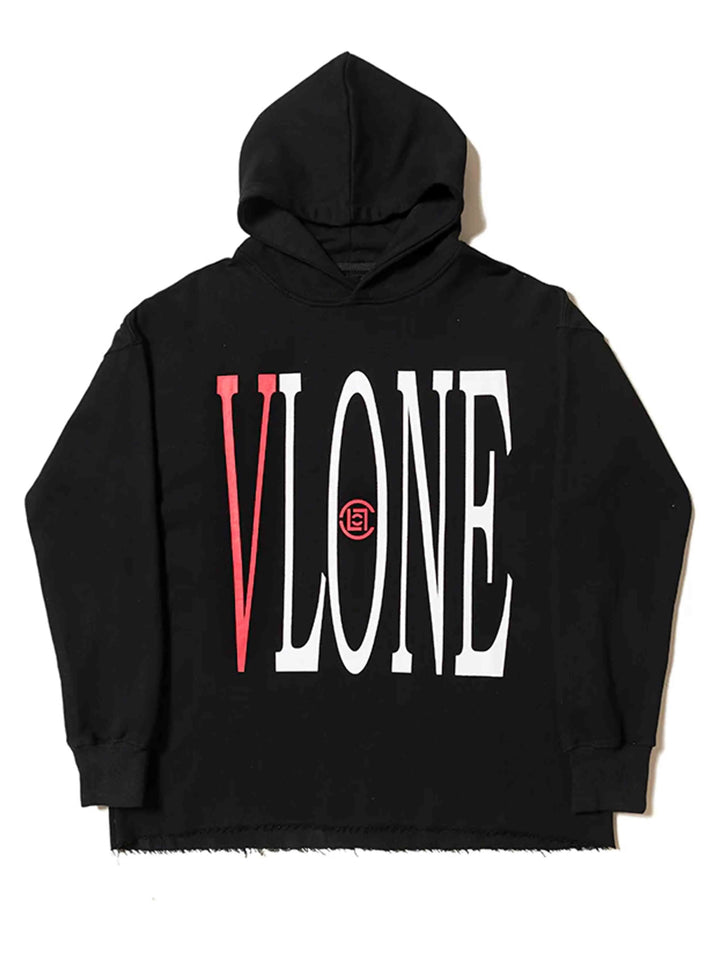 Vlone x Clot Dragon Hoodie Black Prior