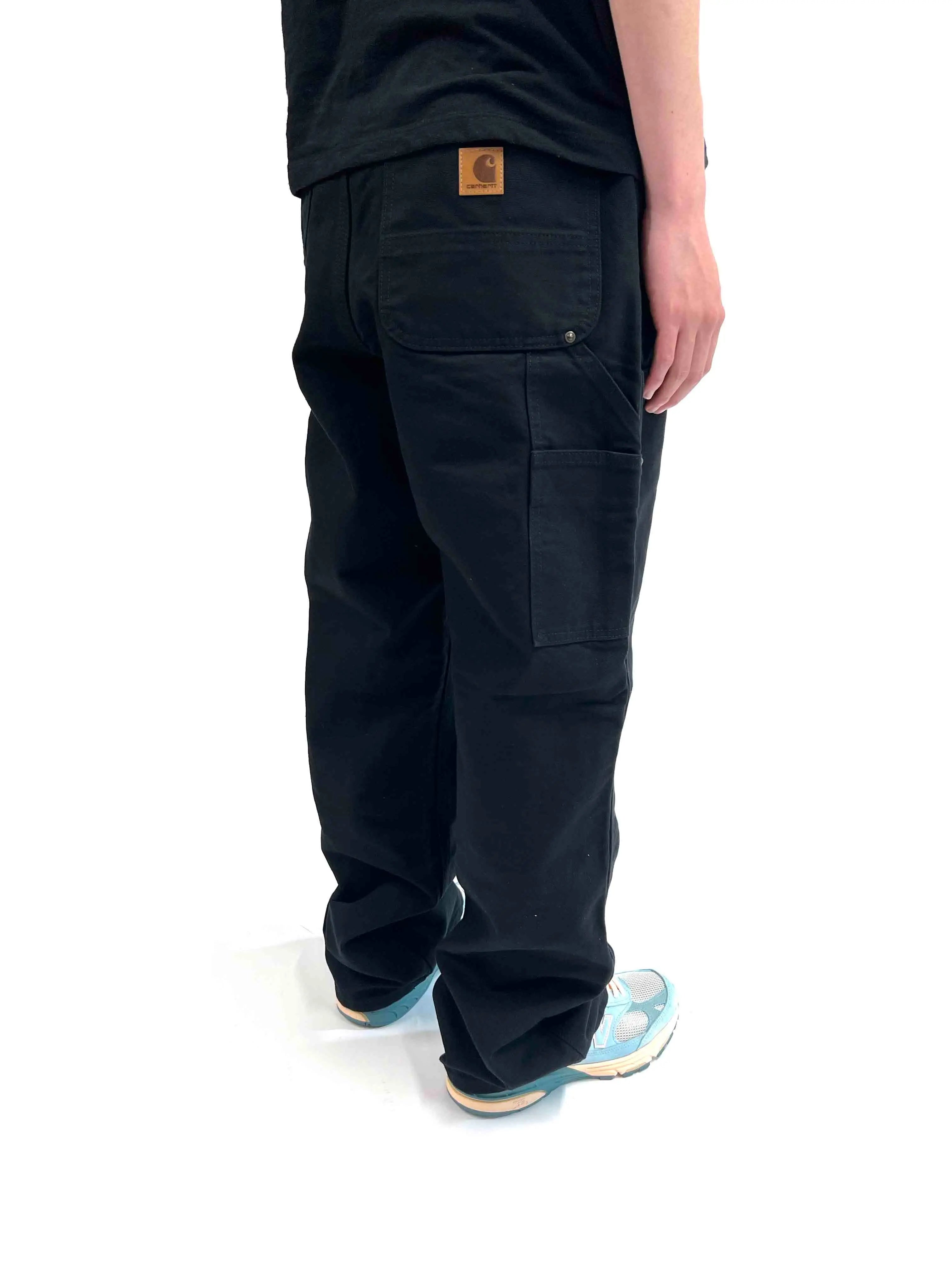 Carhartt Double Knee Work Loose Fit Pant Black Streetwear Prior