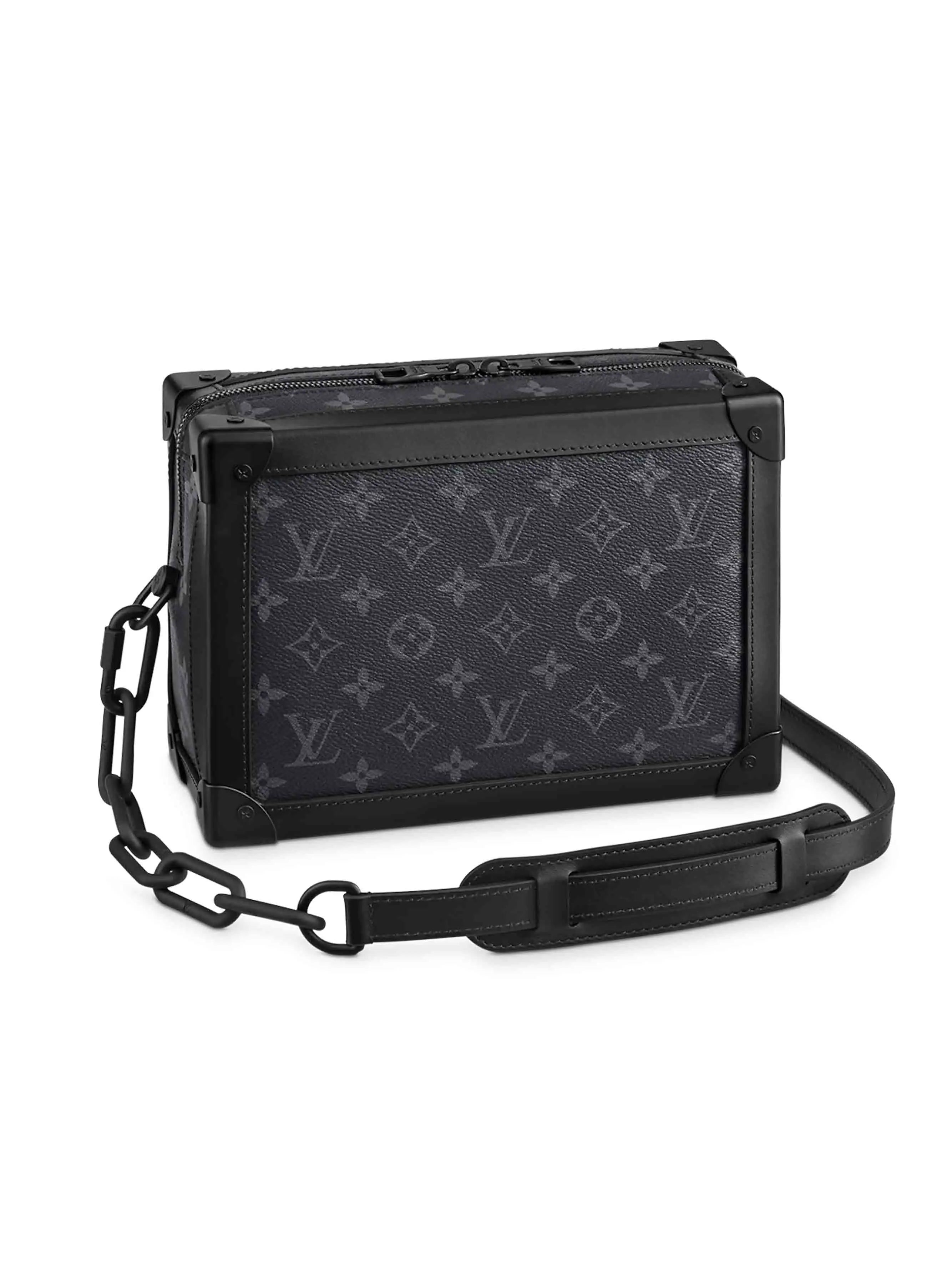 Louis Vuitton Monogram Eclipse Soft Trunk Wallet M69838 Black Cloth  ref.1039796 - Joli Closet
