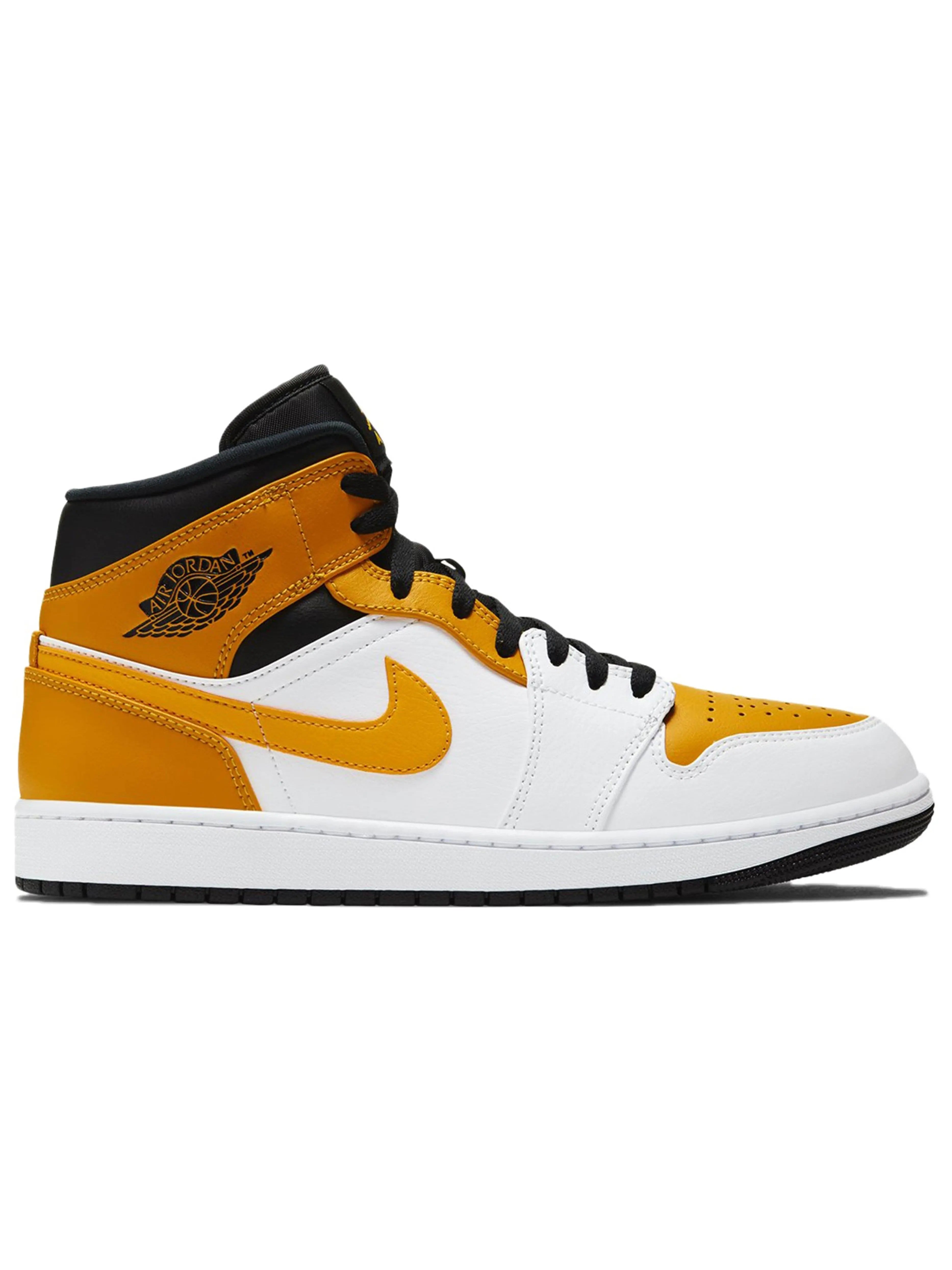 Nike air jordan 1 mid university gold on sale