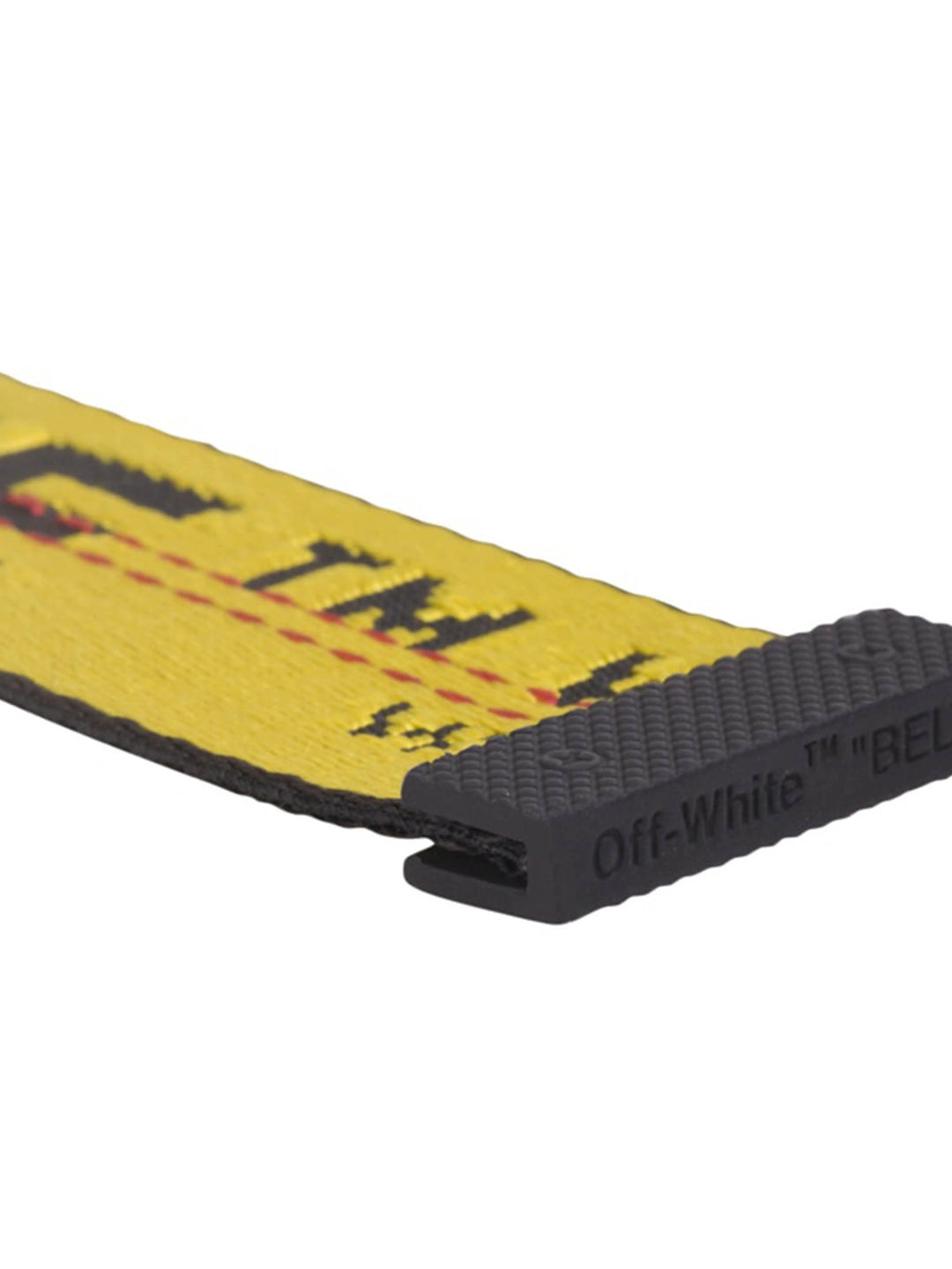 Off-White 2.0 Industrial Belt Yellow/Black [SS19] Prior