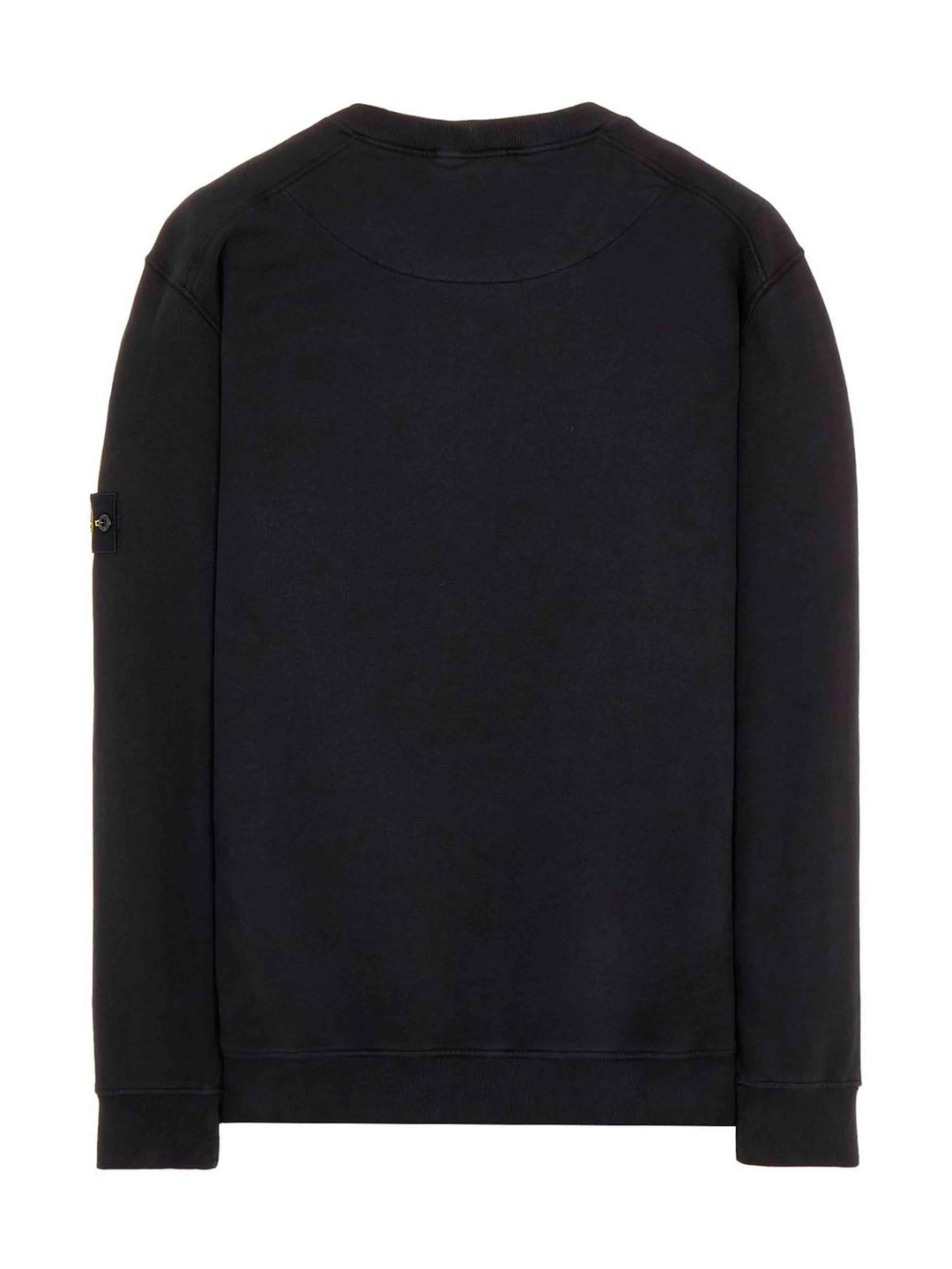 Stone Island Garment Dyed Crew Sweatshirt Black Prior