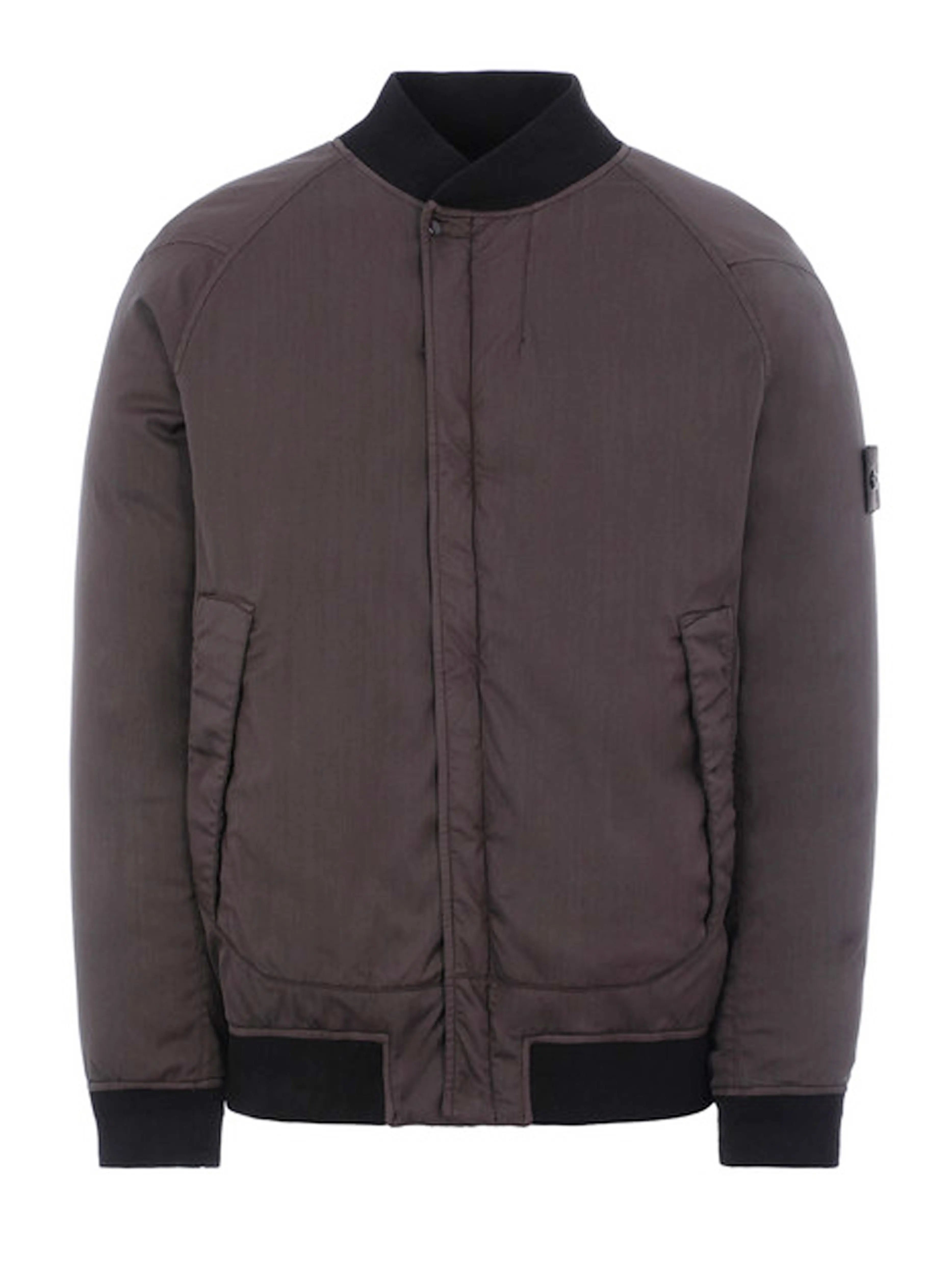 Stone Island Ghost Down Bomber Jacket Brown - Prior