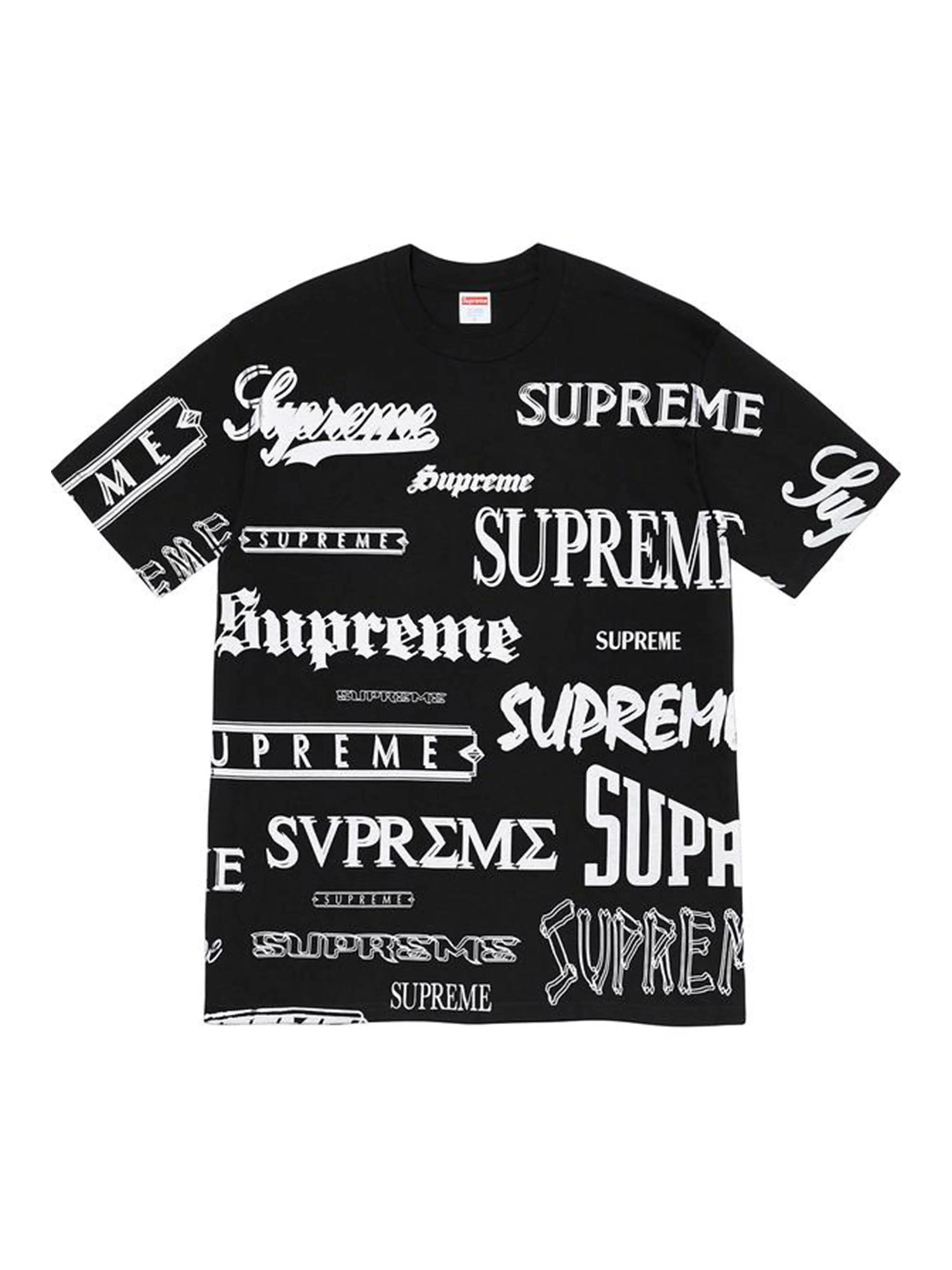Multi logo tee supreme deals