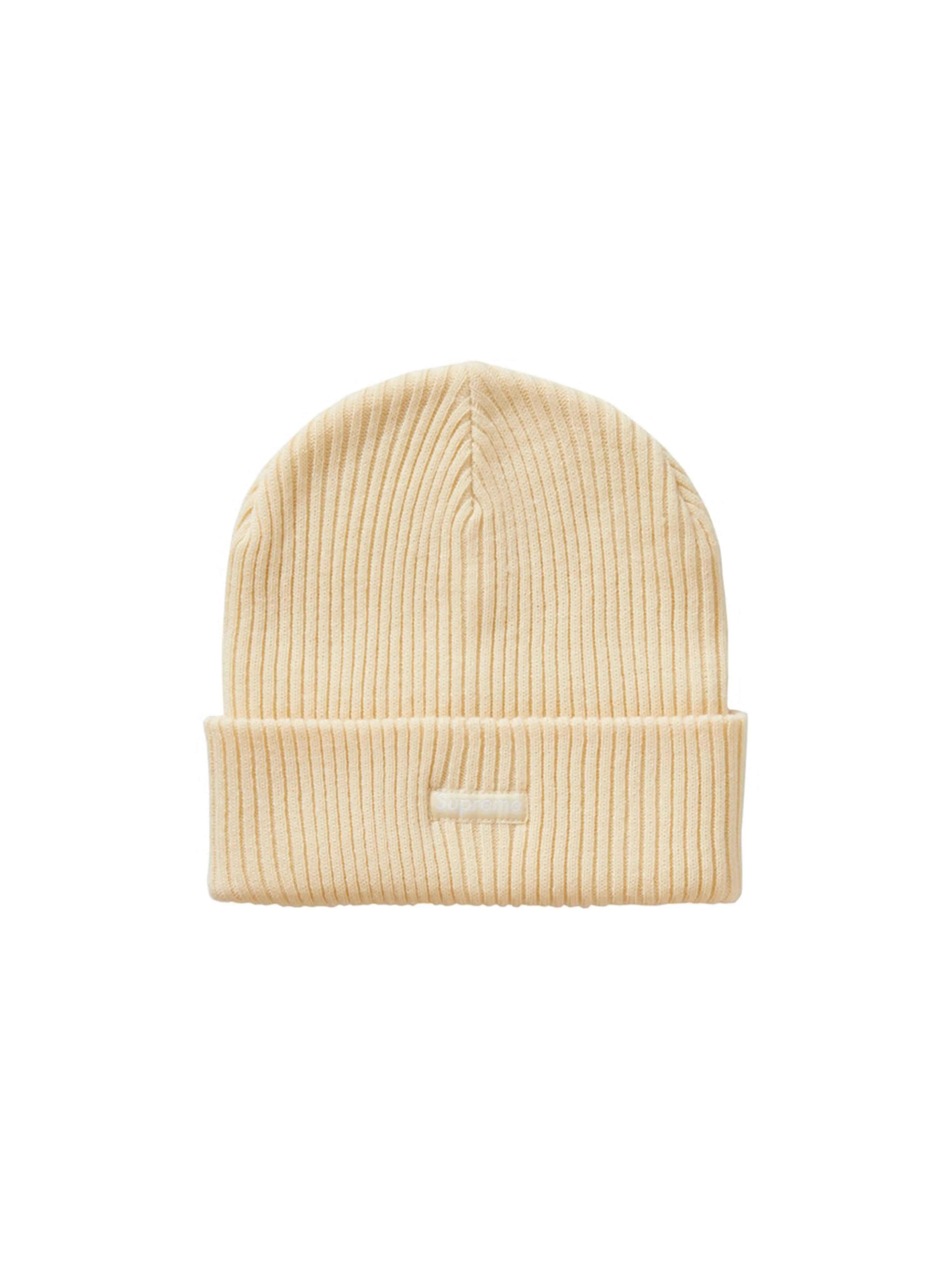Supreme Wide Rib Beanie Natural [FW20] | Streetwear | Auckland 