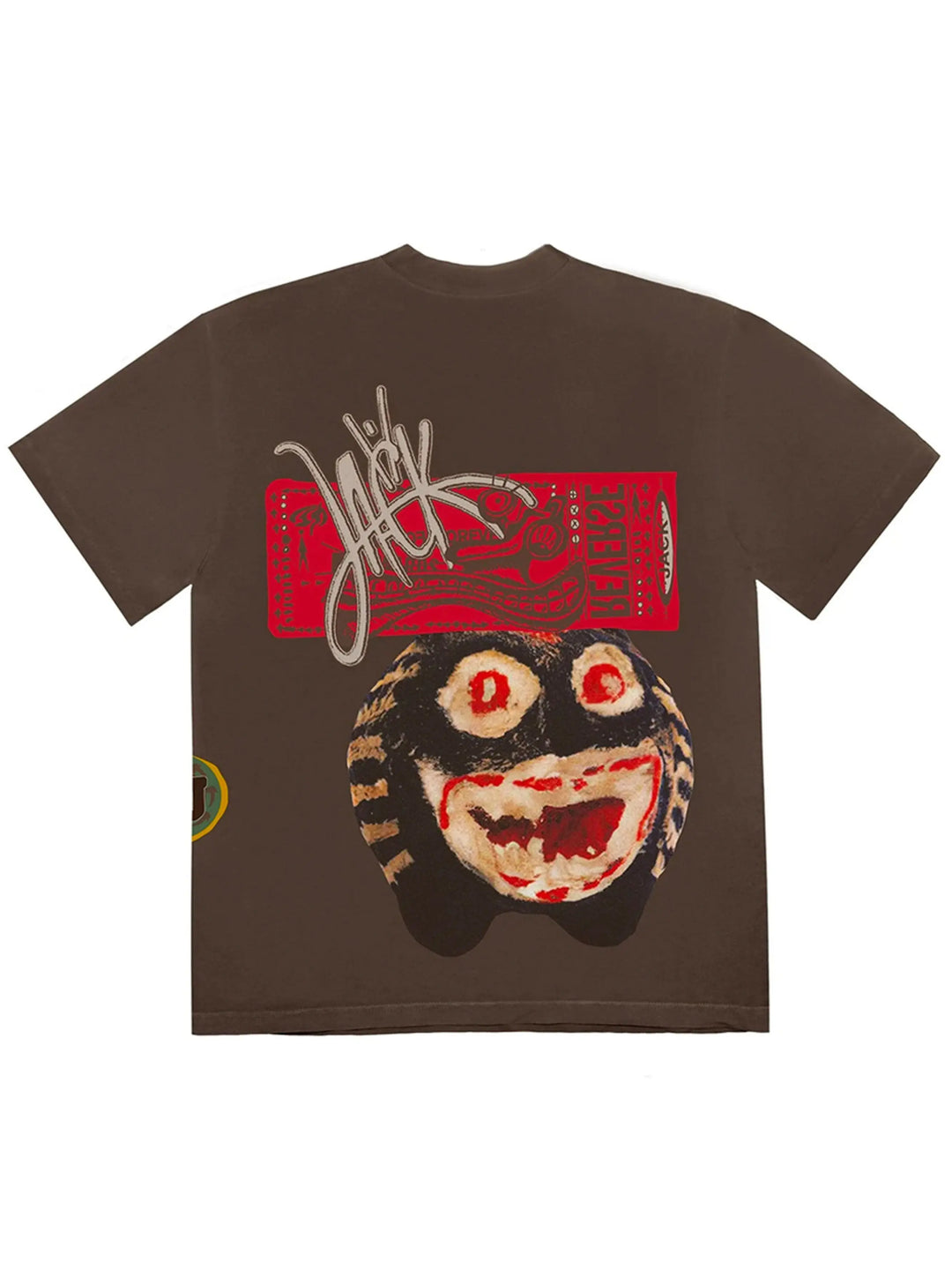 Travis Scott Never Backward Tee Brown Prior