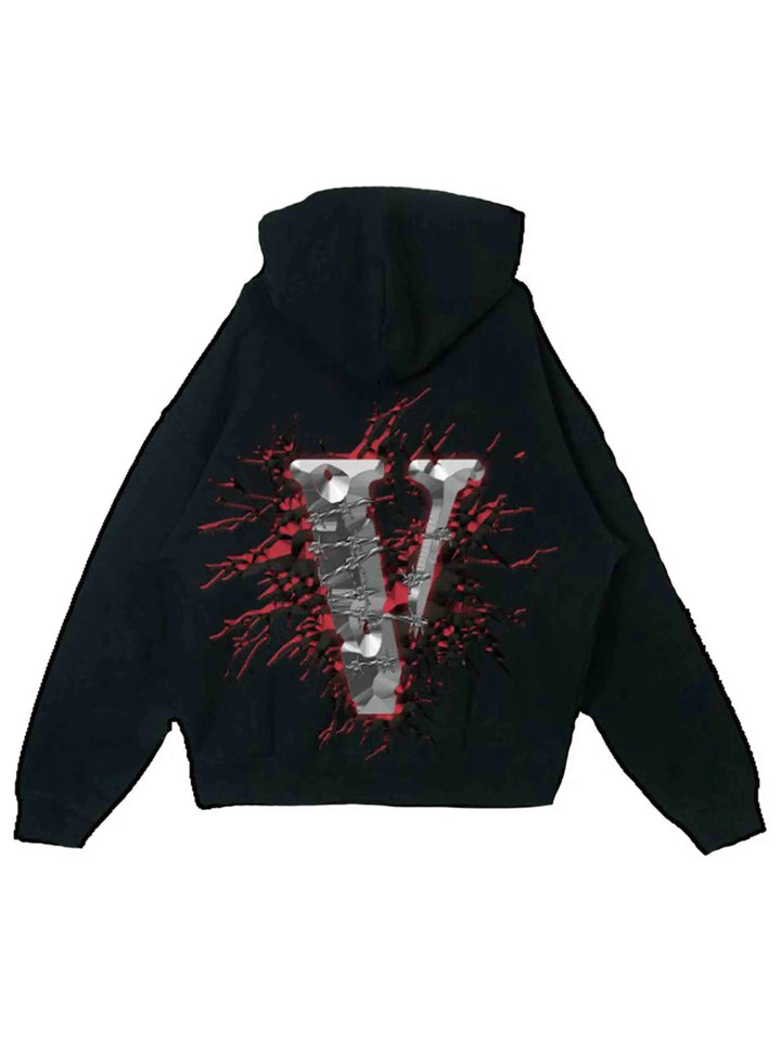 Vlone x Juice Wrld Abyss Hoodie Black (FW19) Prior