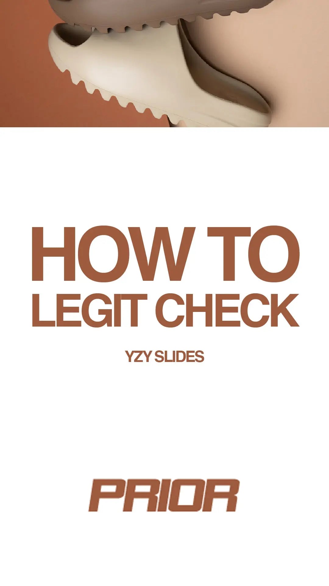 How to Legit Check Adidas Yeezy Slide with Prior