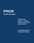 Tickets to Friend's and Family