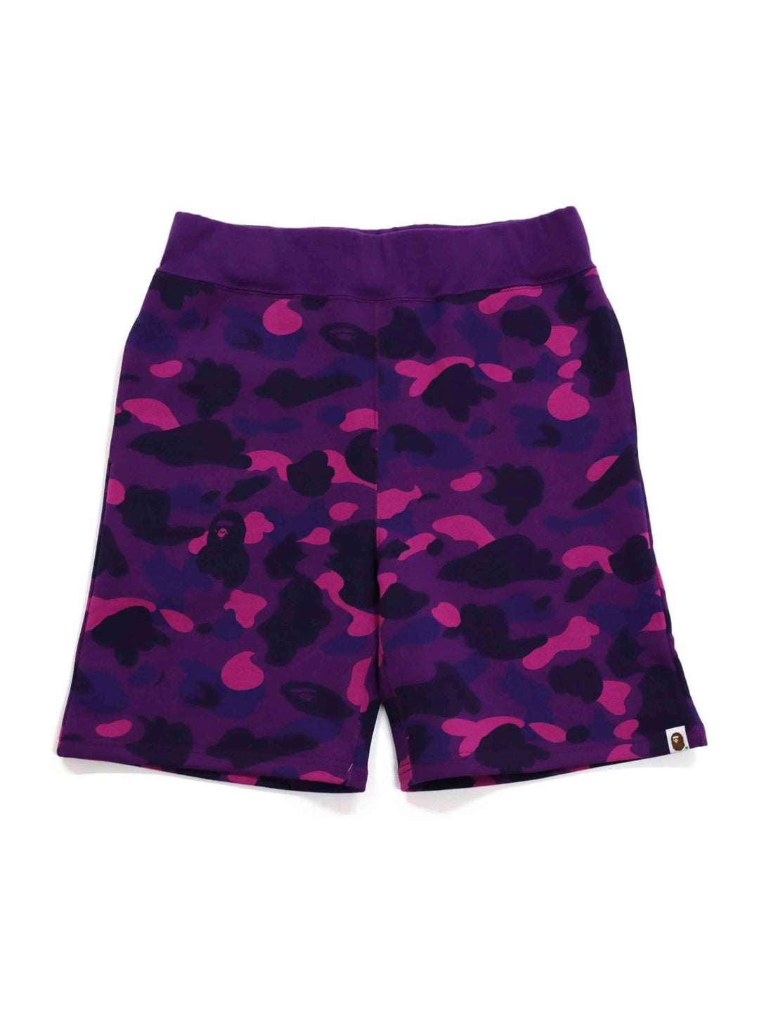 A Bathing Ape Colour Camo Sweat Shorts Purple Prior
