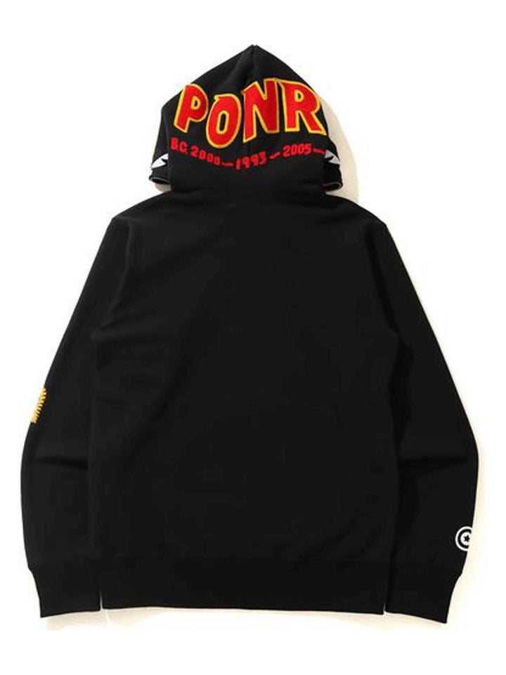 A Bathing Ape Full Zip Hoodie Black [SS21] Prior