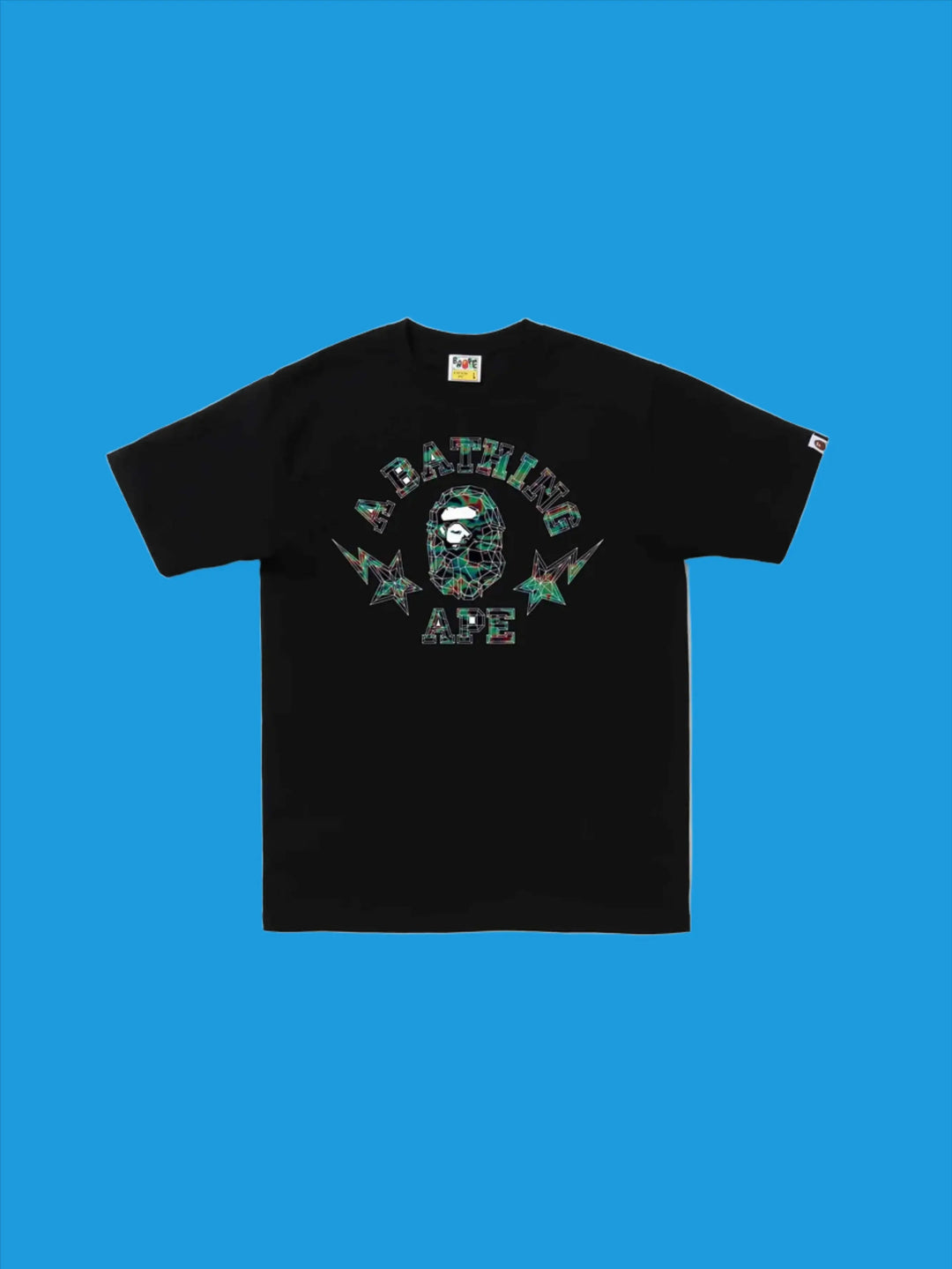 A Bathing Ape Thermography Polygon College Tee in Auckland, New Zealand - Shop name