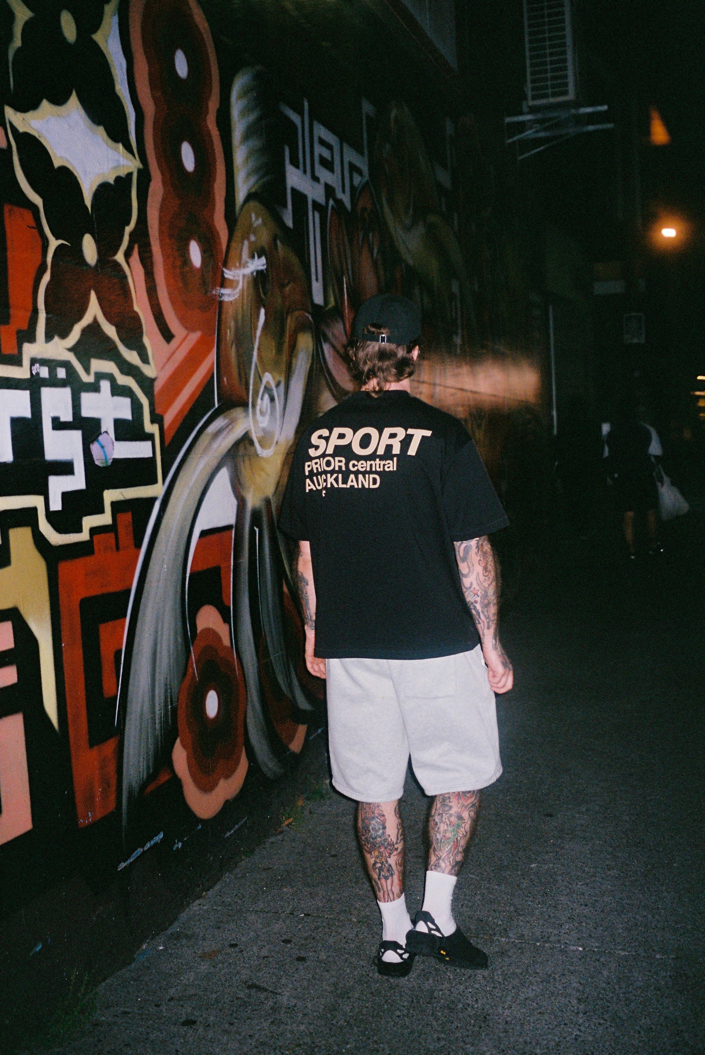 Prior Sport Logo T-Shirt Onyx