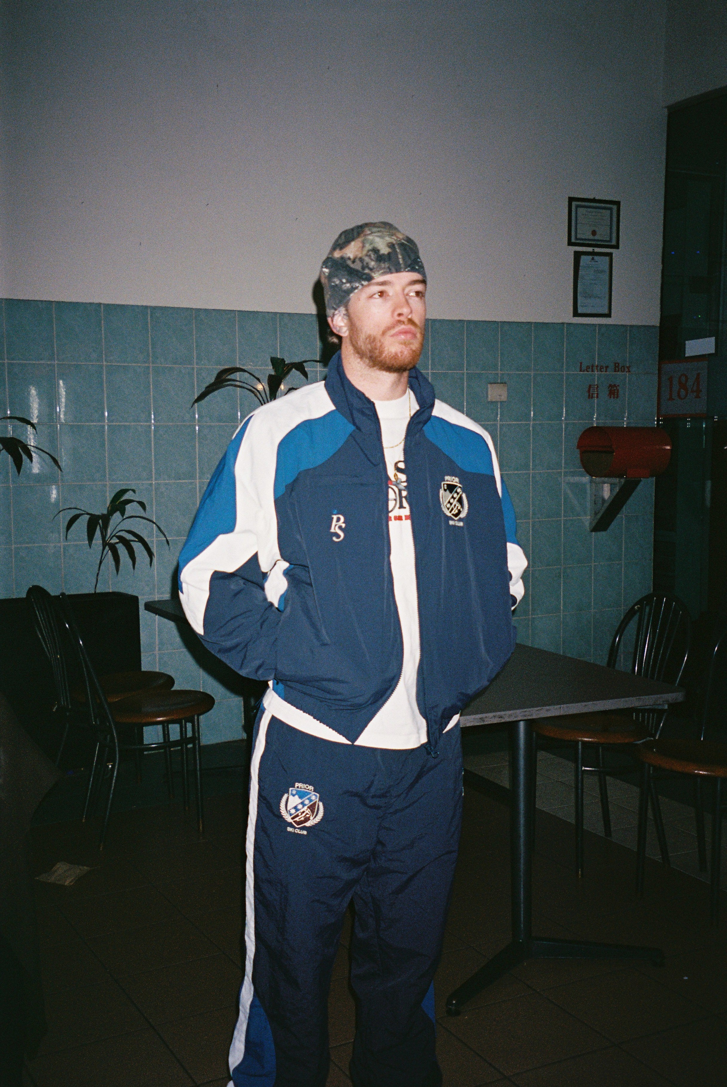 Prior Ski Collection Nylon Track Jacket