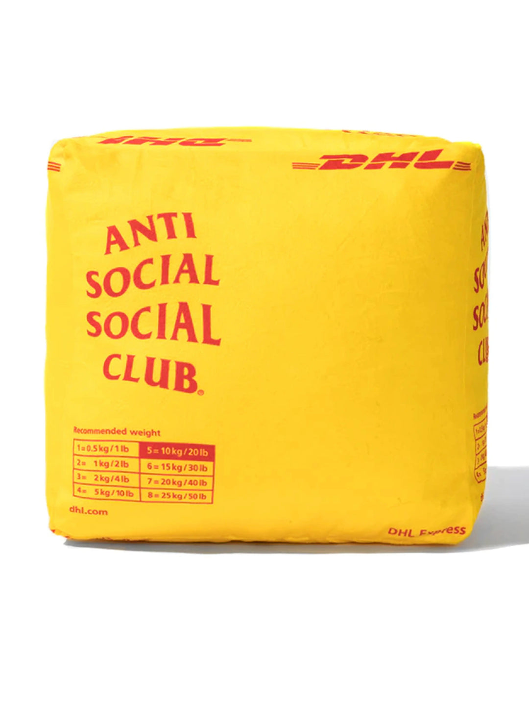 Anti Social Social Club x DHL Pillow Yellow Prior