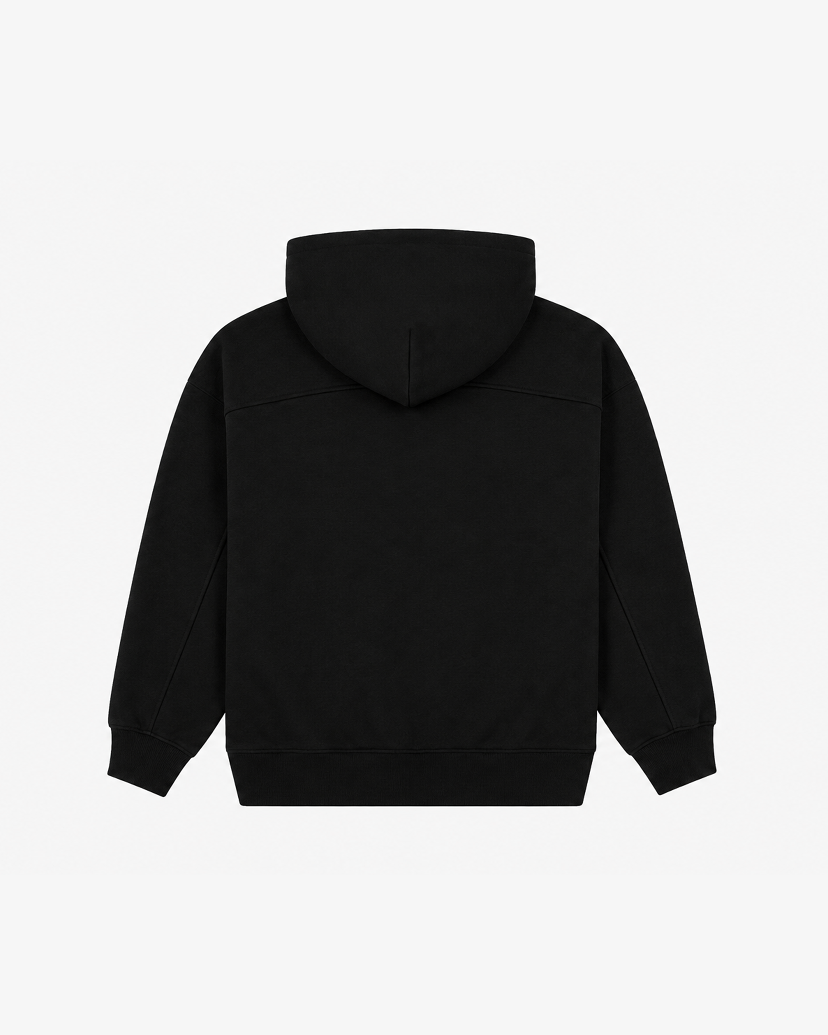 Panelled Hoodie Ater