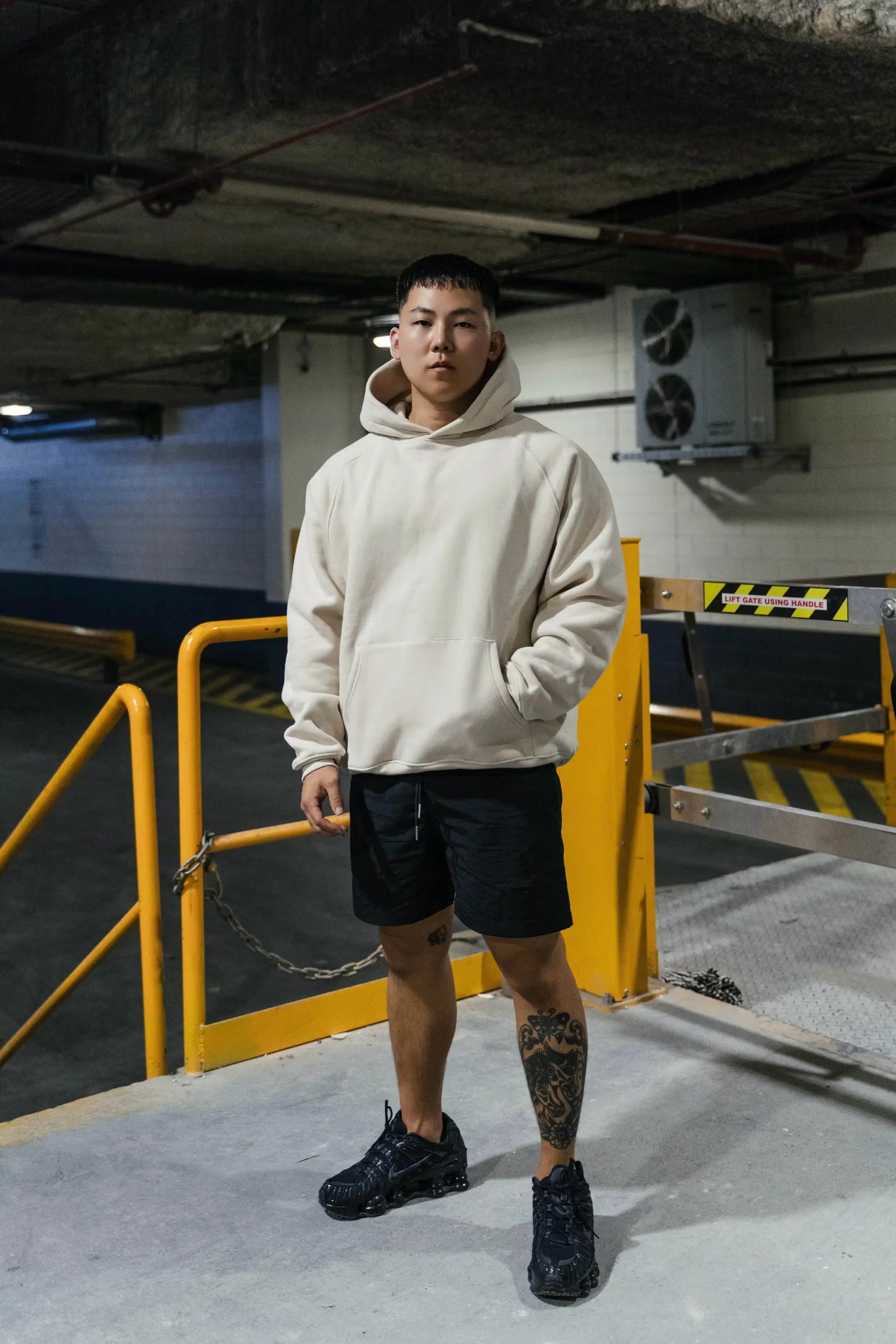 CORE Essentials Raglan Sleeve Hoodie Ecru - Prior | Auckland, New