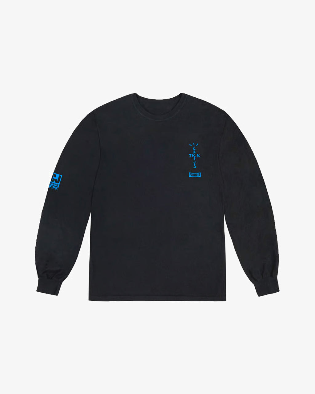 Cactus Jack by Travis Scott CJ Portal Long-Sleeve T-Shirt Black