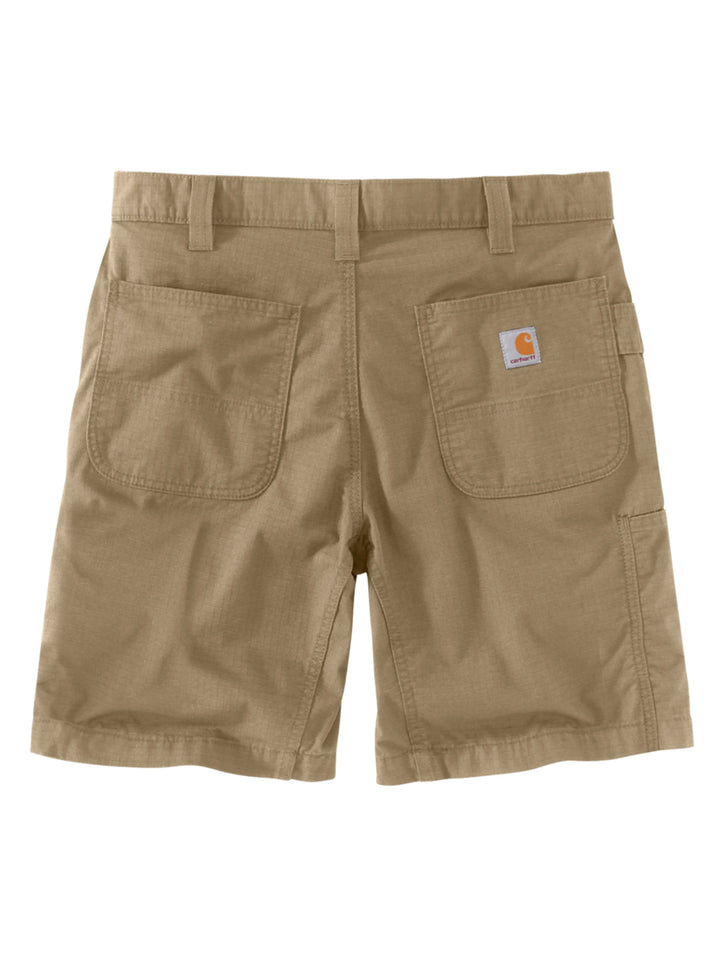 Carhartt Force Relaxed Fit Ripstop Work Short 8.5 Inch Dark Khaki Prior