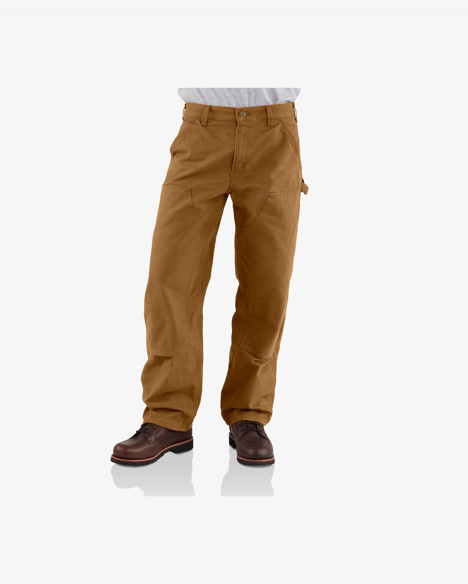 Carhartt Double Knee Work Loose-Fit Pant Carhartt Brown