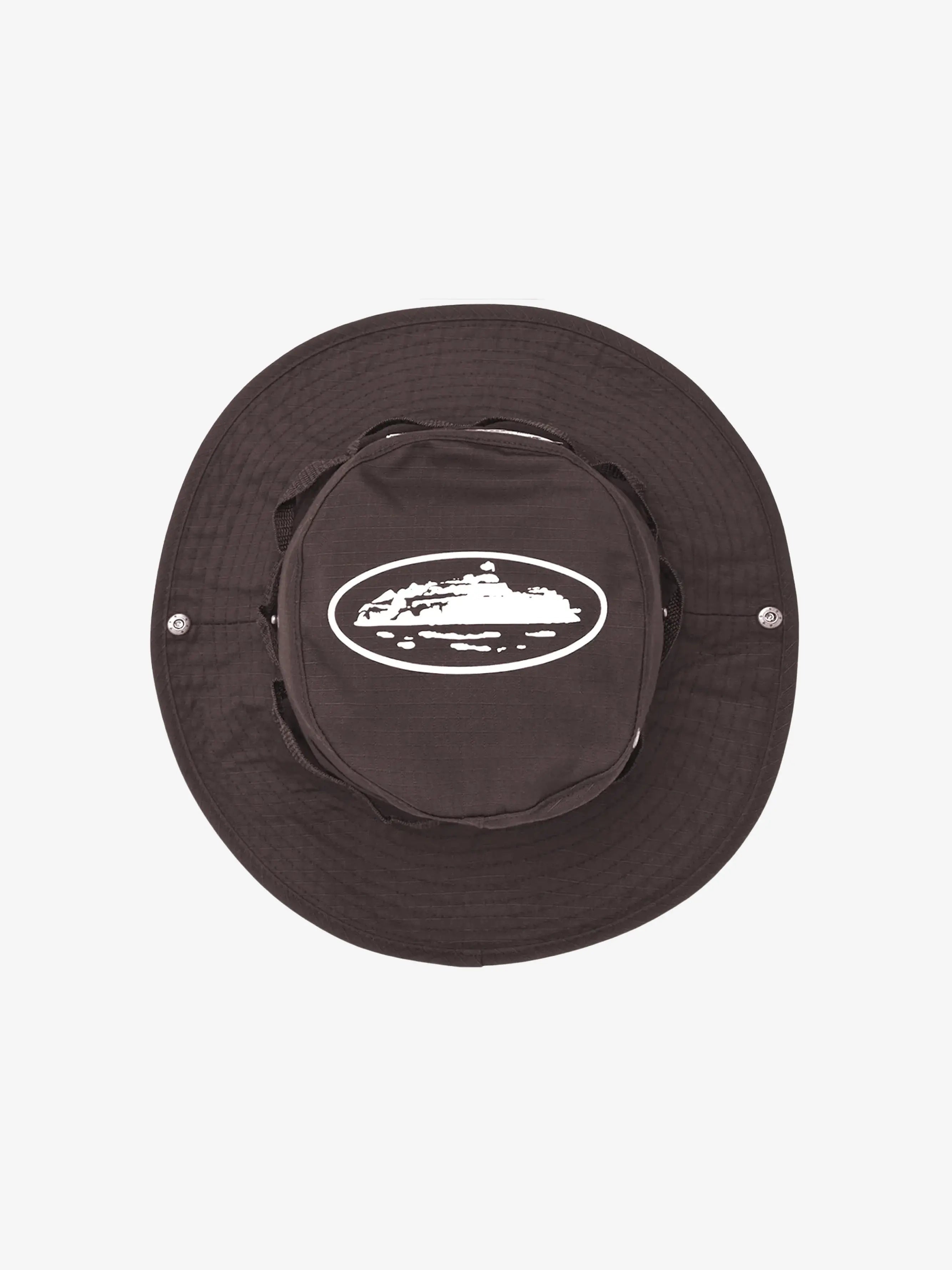 Corteiz Alcatraz Bucket Hat Brown in Auckland, New Zealand - Shop name