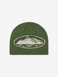 Corteiz Alcatraz Skully Forest Green & Cream in Auckland, New Zealand - Shop name