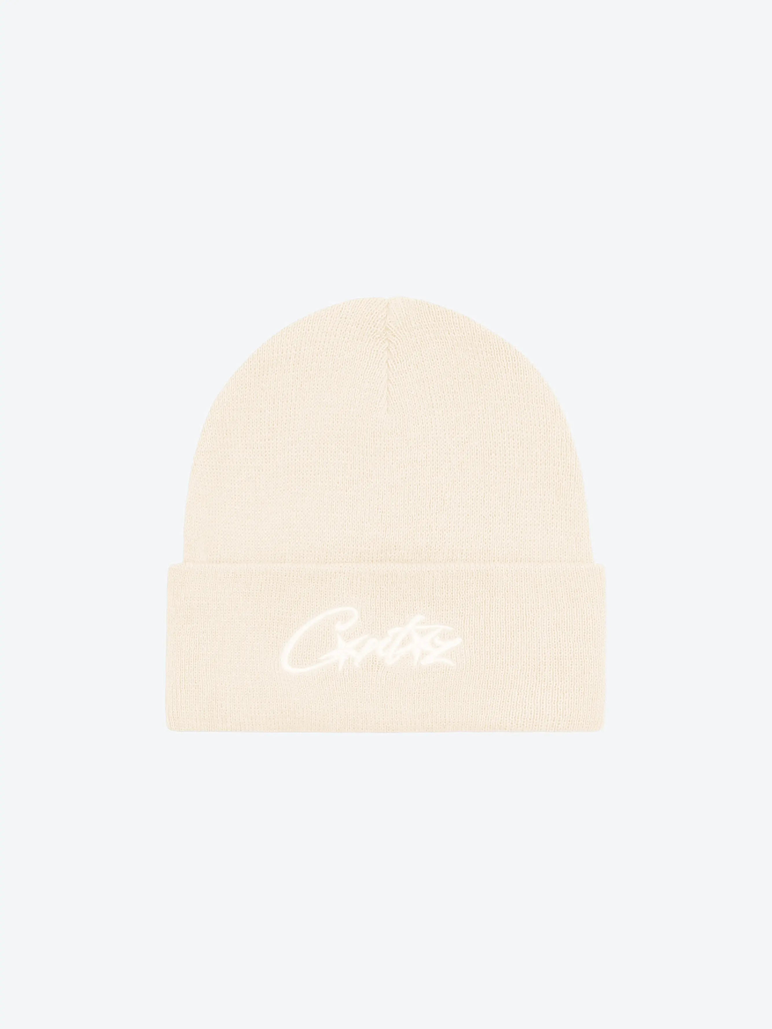 Corteiz Allstarz Folded Beanie Cream in Auckland, New Zealand - Shop name