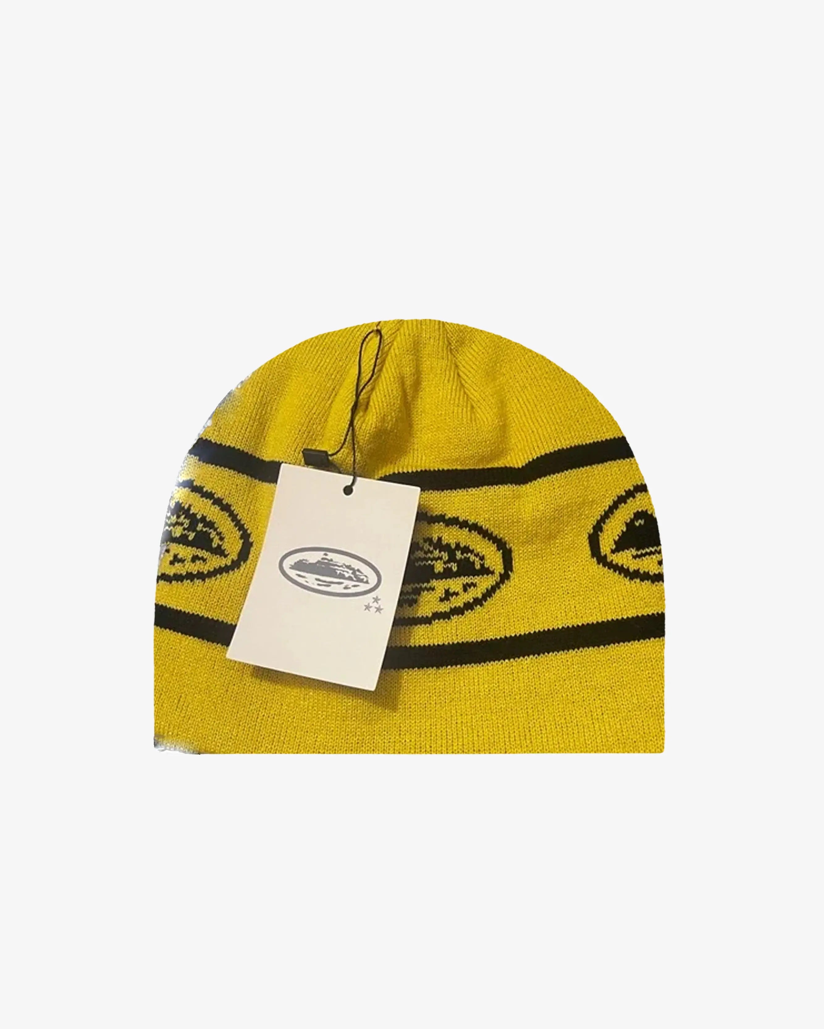 Corteiz Repeat Alcatraz Beanie Yellow in Auckland, New Zealand - Shop name