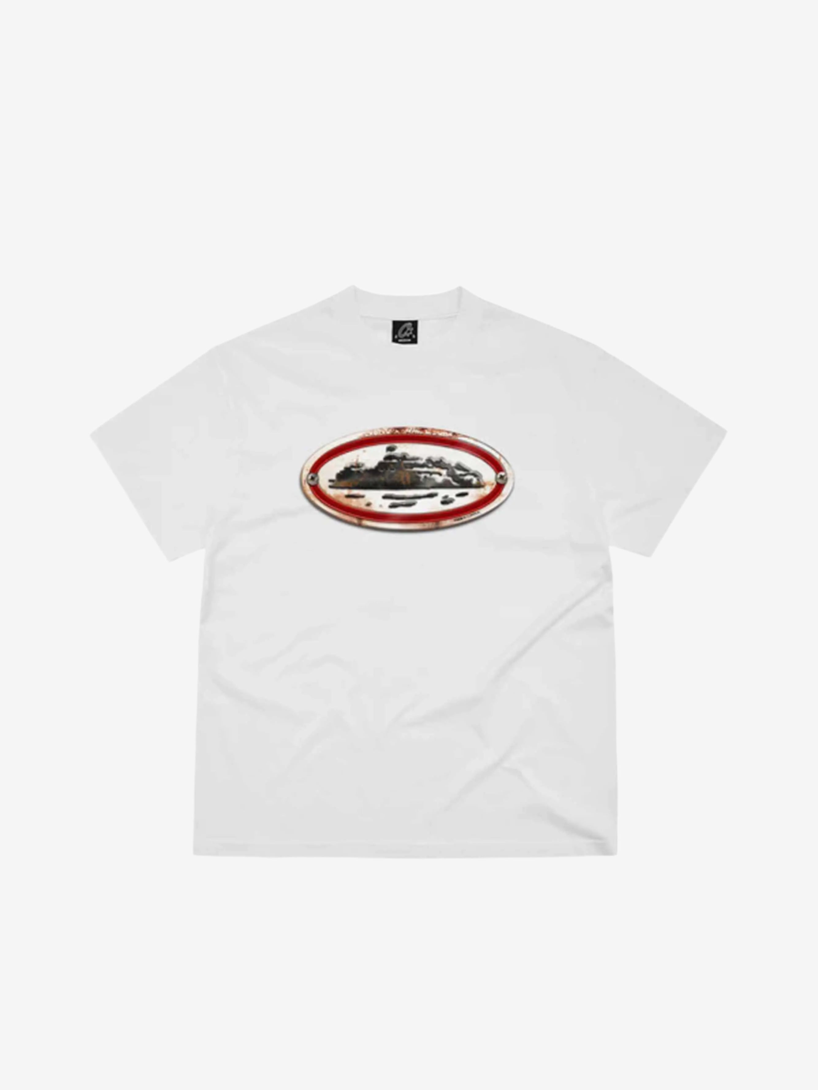 Corteiz Rusty Alcatraz Tee White in Auckland, New Zealand - Shop name