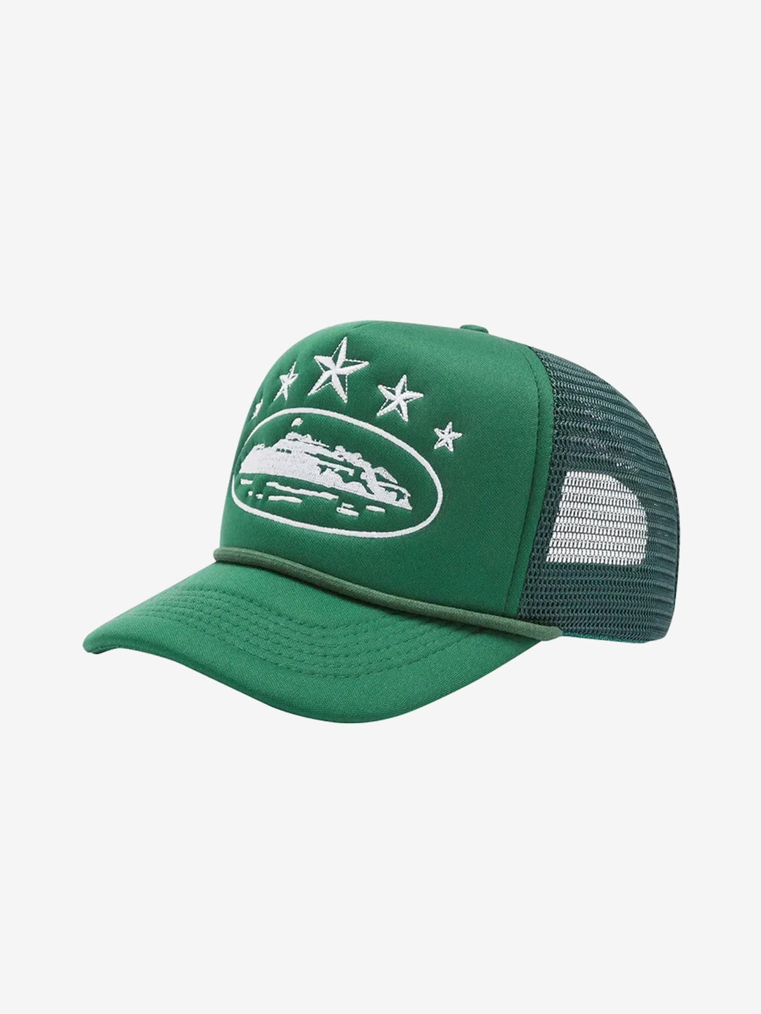 Corteiz 5 Starz Alcatraz Trucker Green