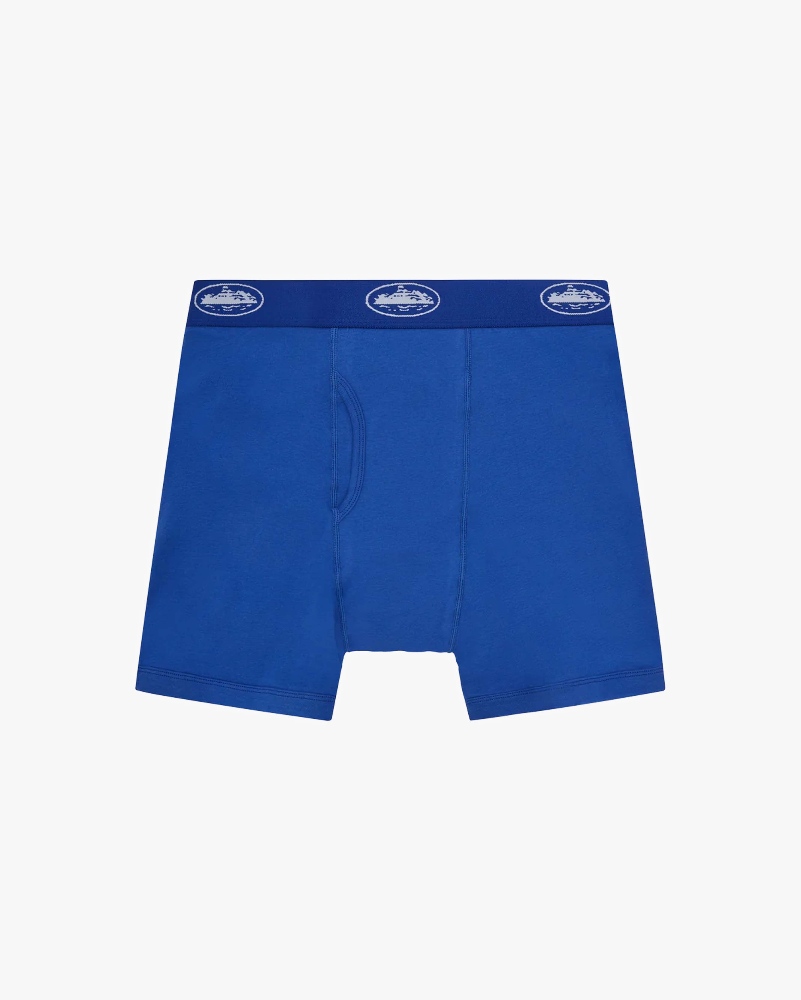 Corteiz Alcatraz Boxers Blue (Single)