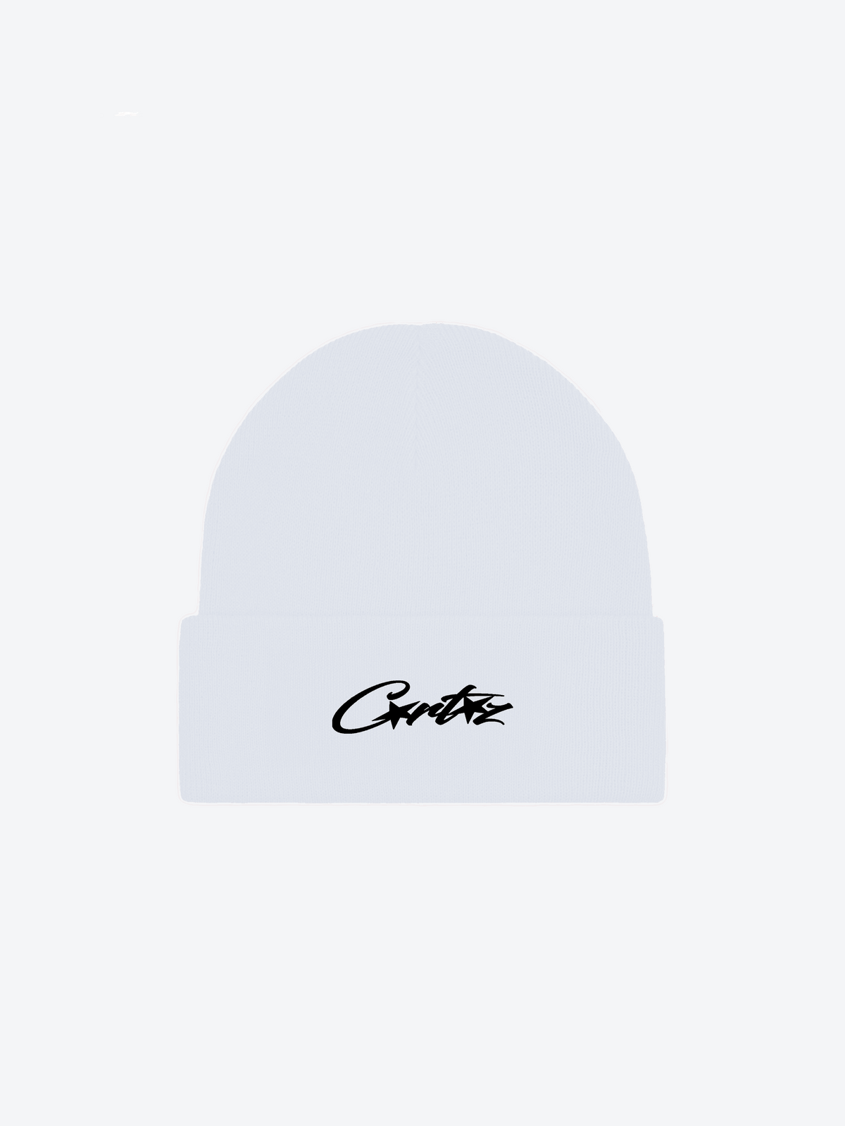Corteiz Allstarz Folded Beanie White - Prior | Auckland, New Zealand
