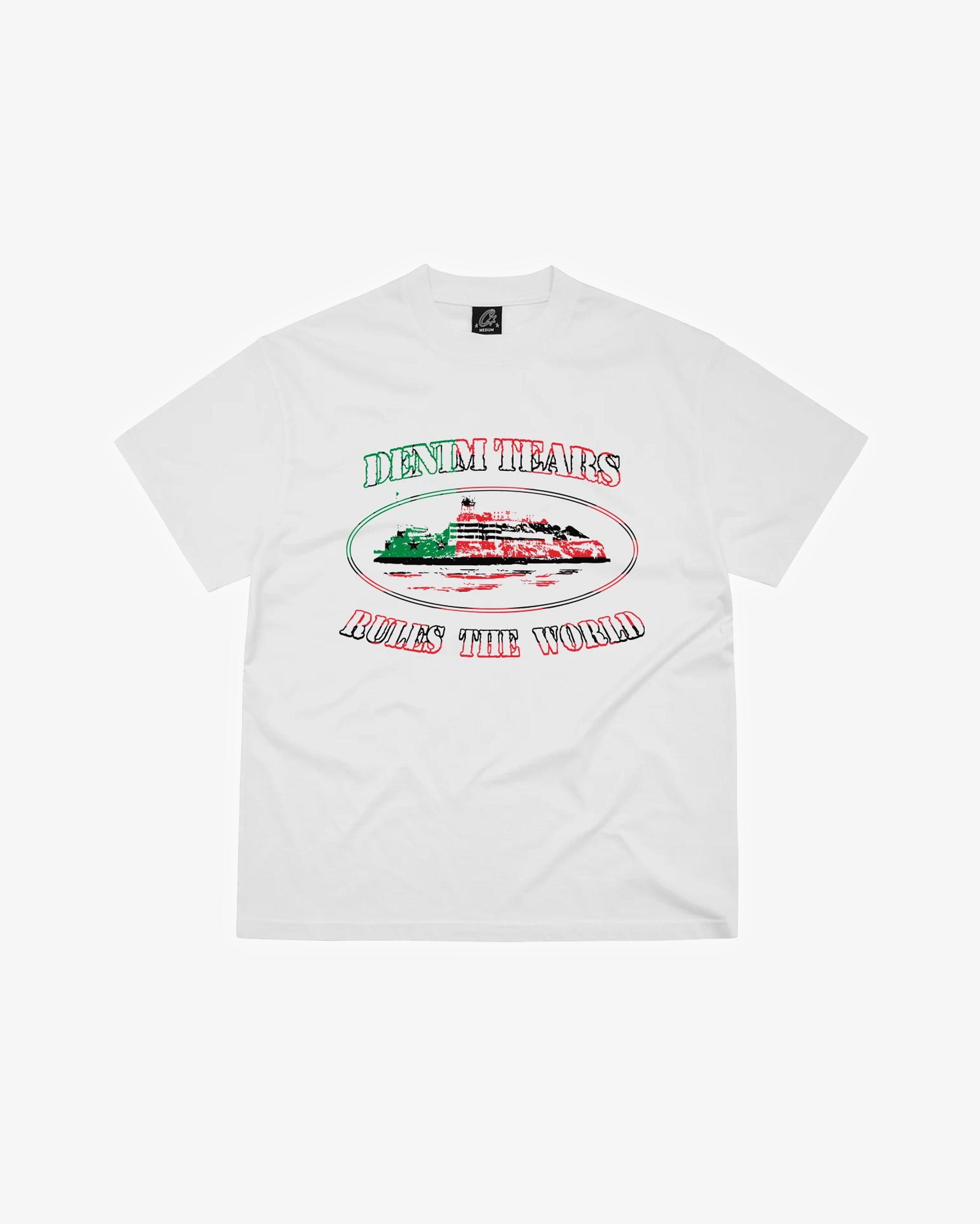 Corteiz Cortears OG Alcatraz Tee White