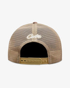 Corteiz Island Puff Print Trucker Hat Forest Camo