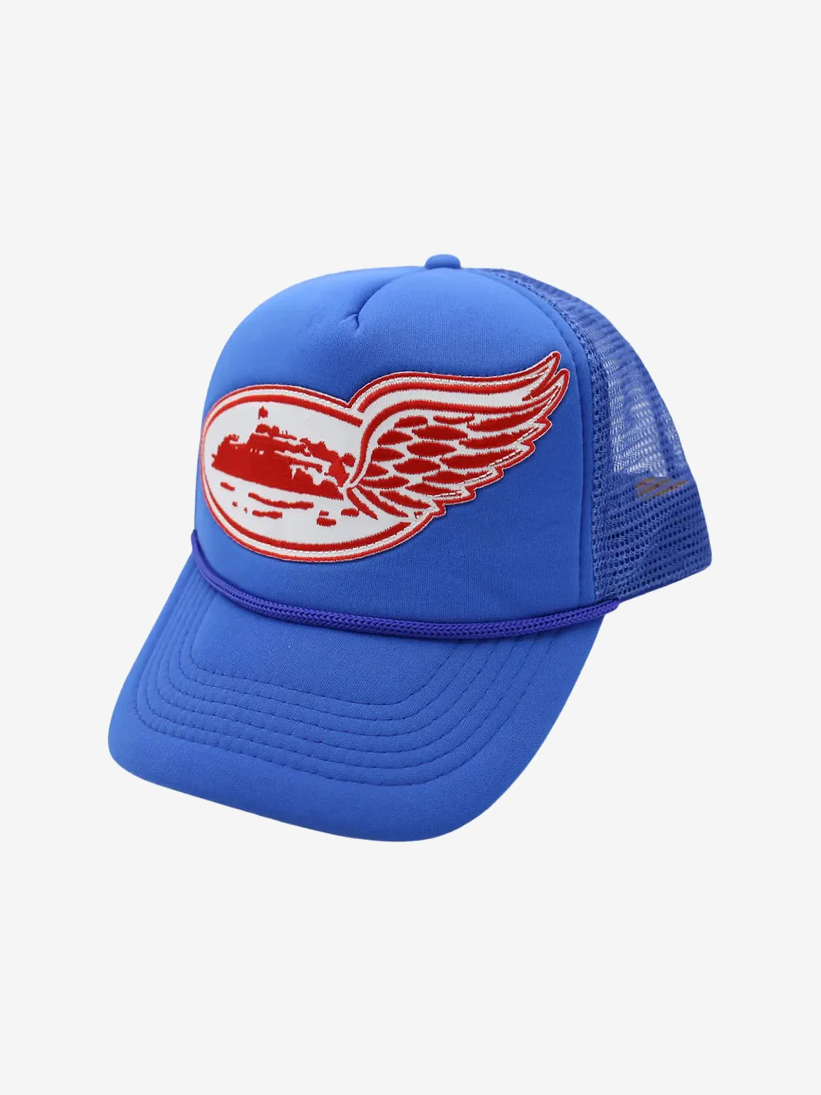 Corteiz Wing Trucker Cap Royal Blue
