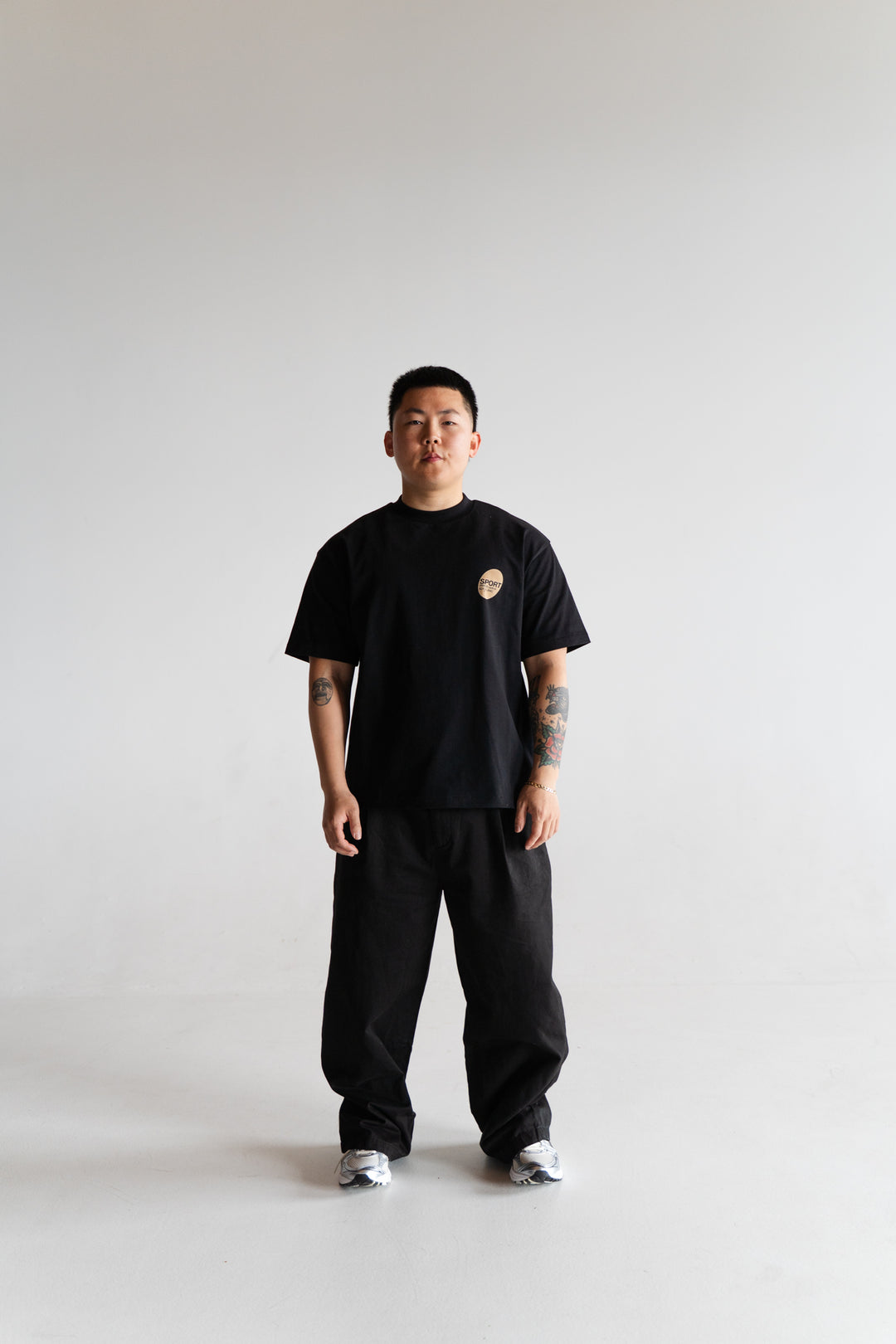 Prior Sport Logo T-Shirt Onyx