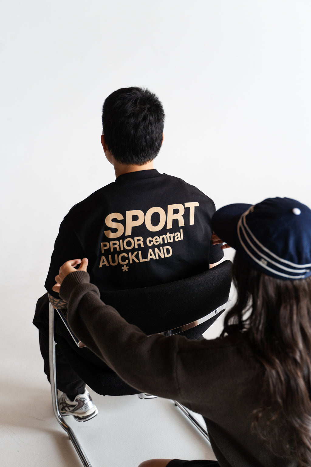 Prior Sport Logo T-Shirt Onyx