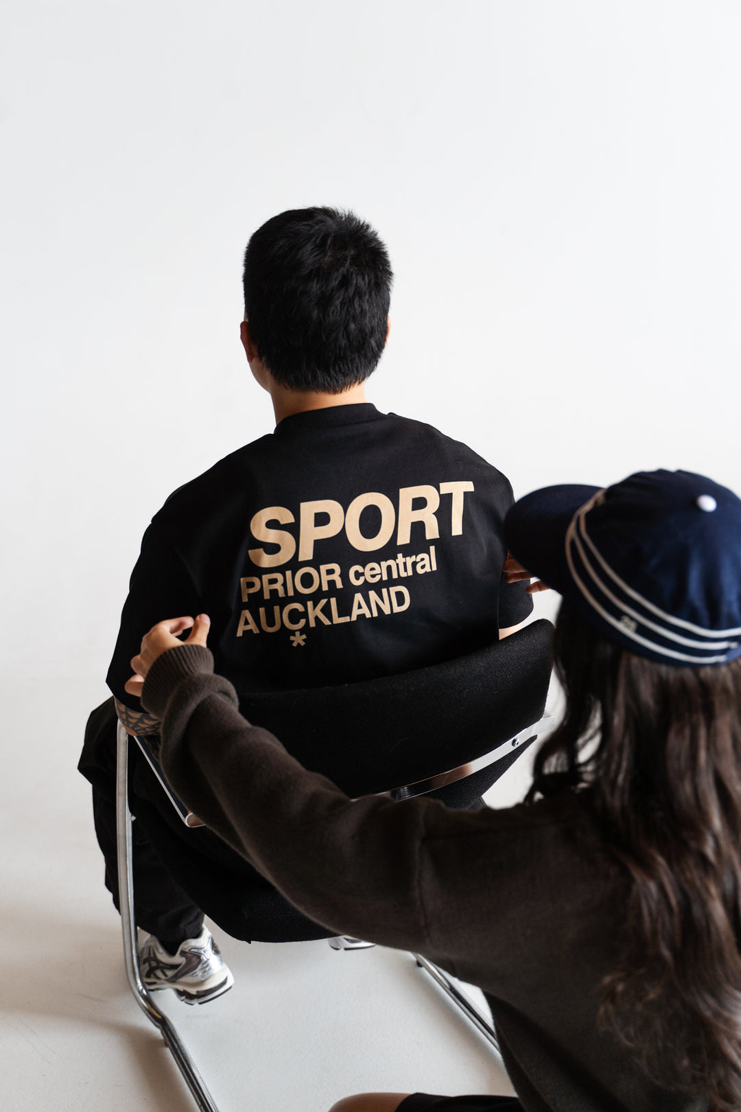 Prior Sport Logo T-Shirt Onyx